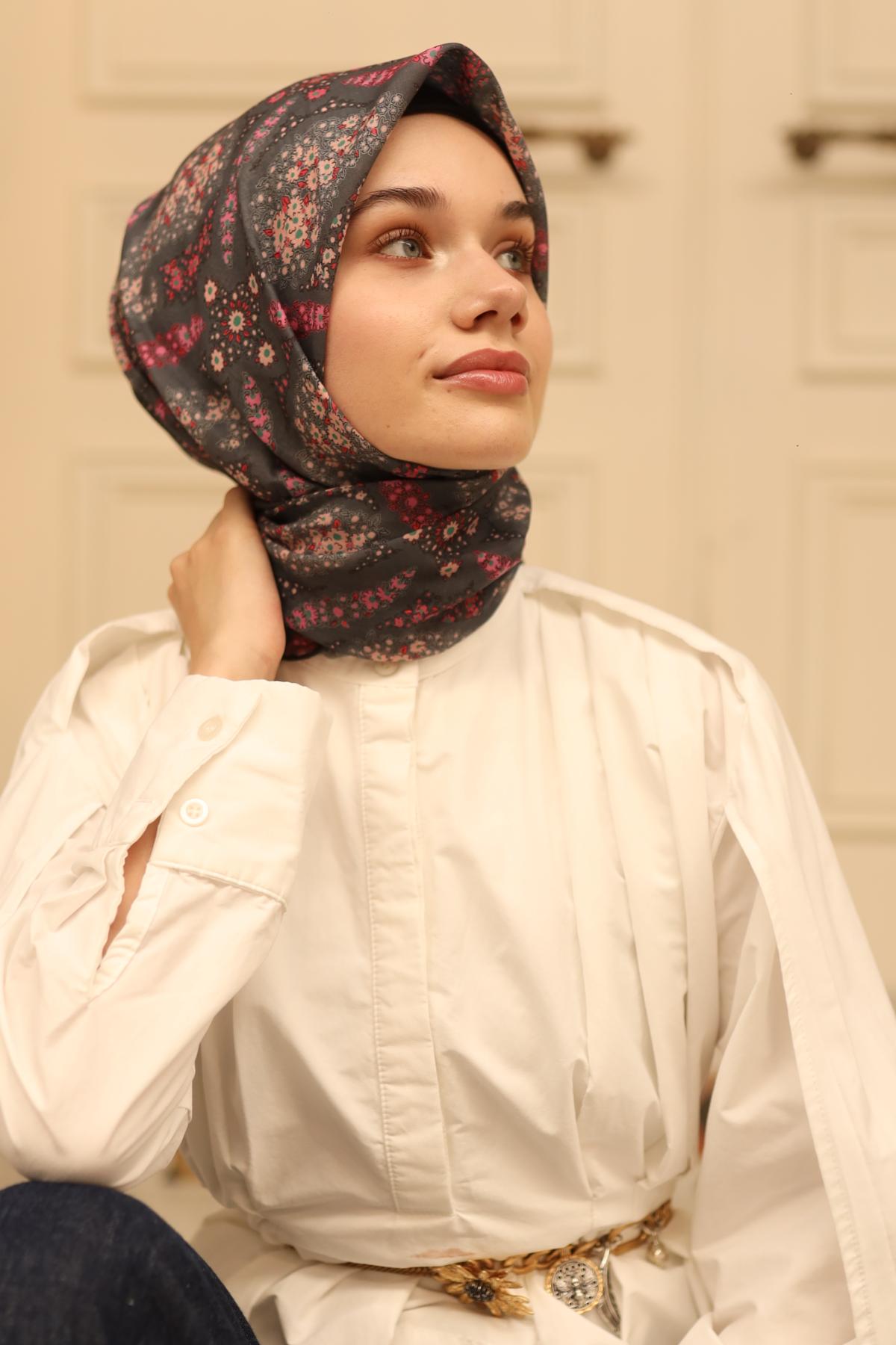 Silk Home Soft Eşarp 73085-21 - İthalesarponline.com