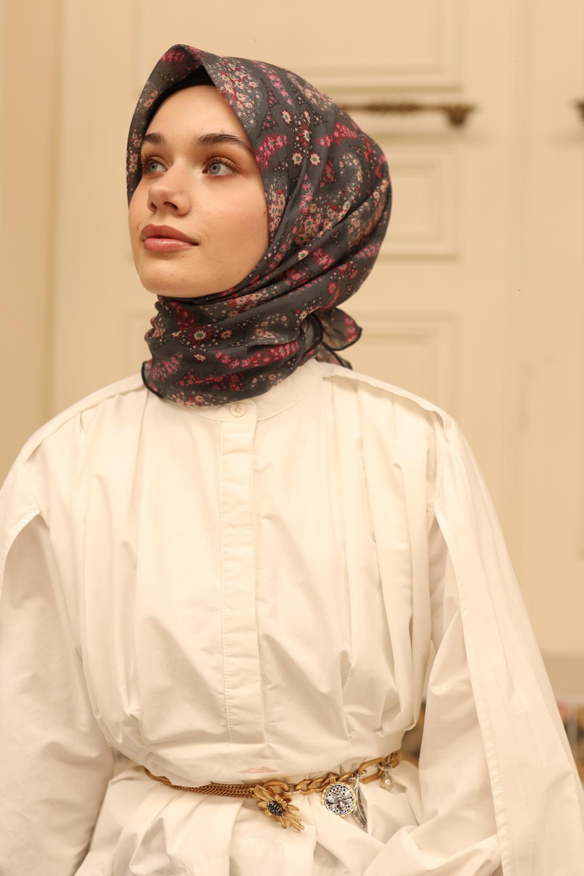 Silk Home Soft Eşarp 73085-21 - İthalesarponline.com