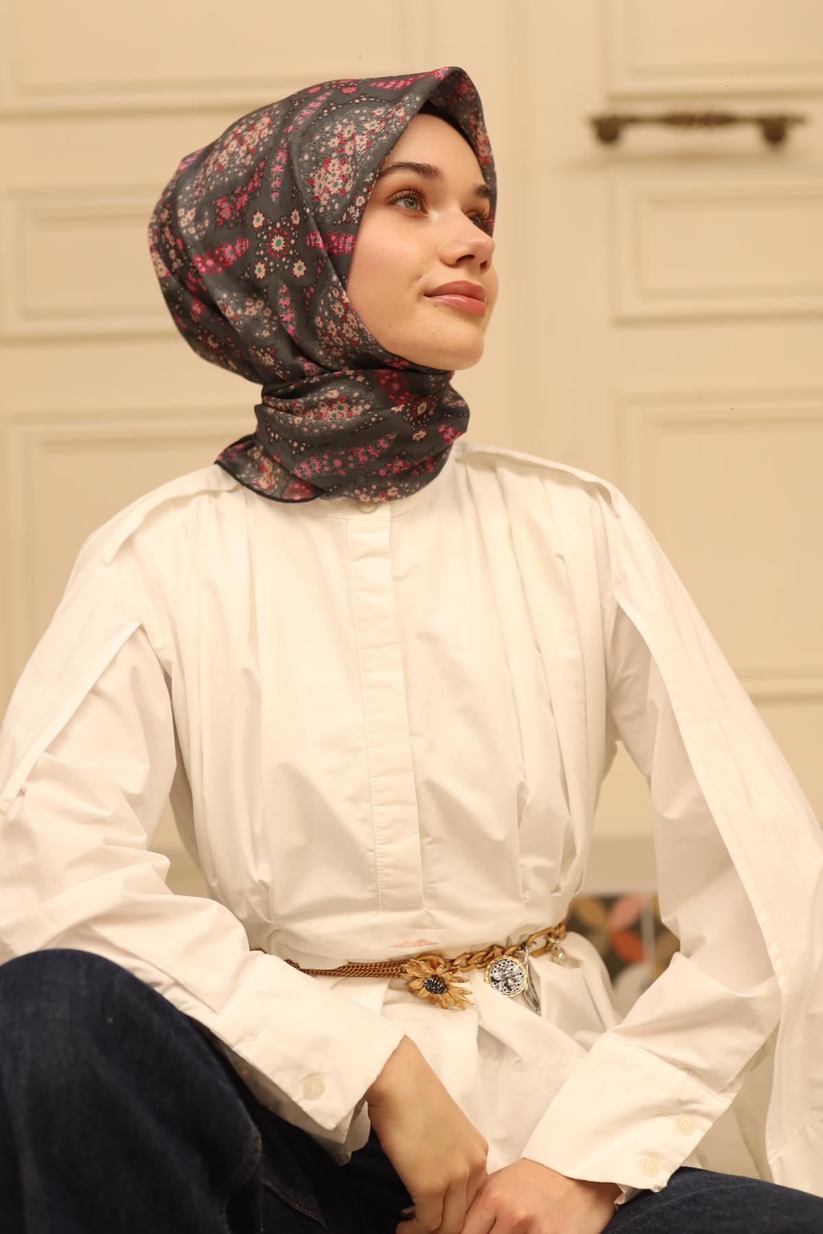 Silk Home Soft Eşarp 73085-21 - İthalesarponline.com