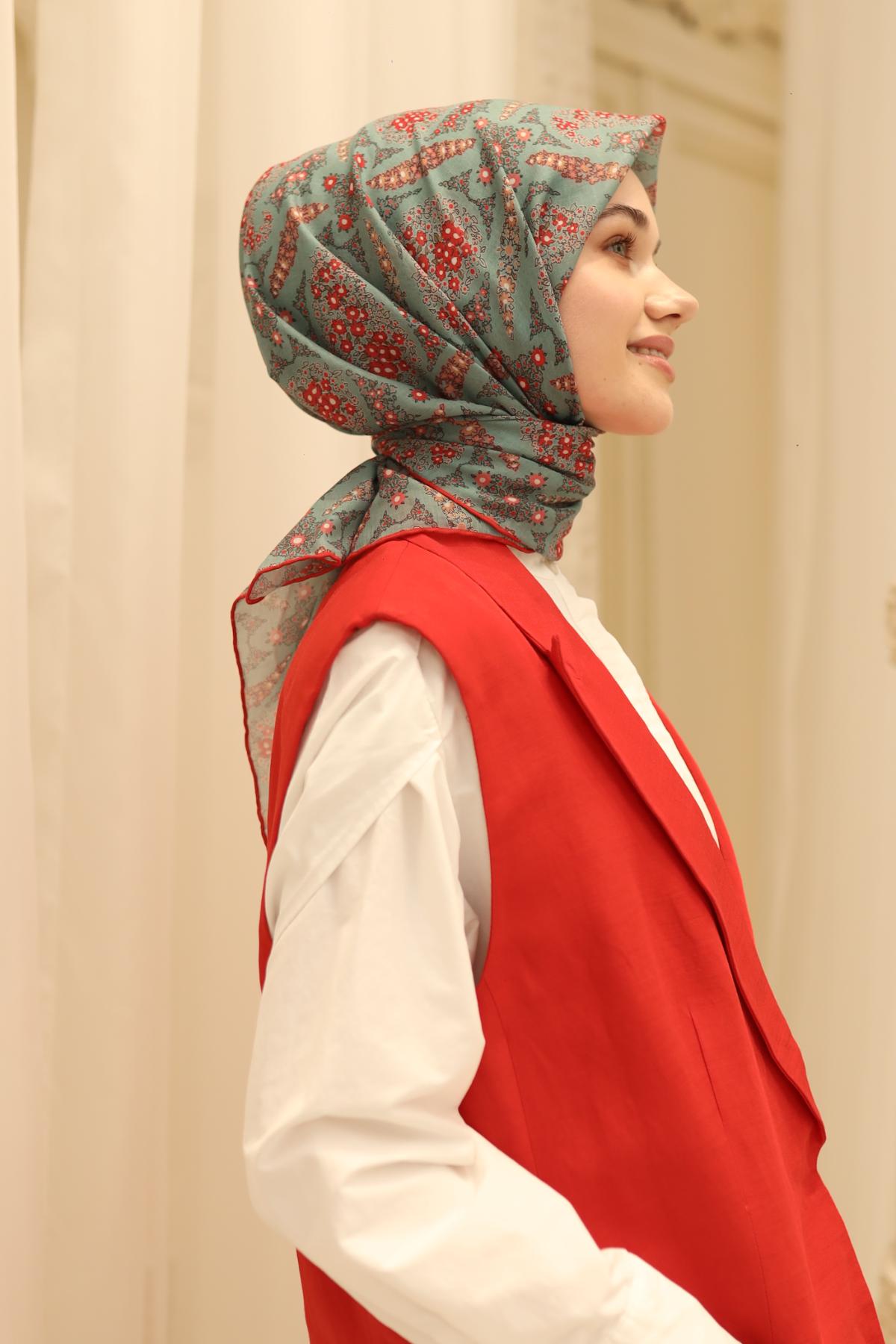 Silk Home Soft Eşarp 73085-23 - İthalesarponline.com