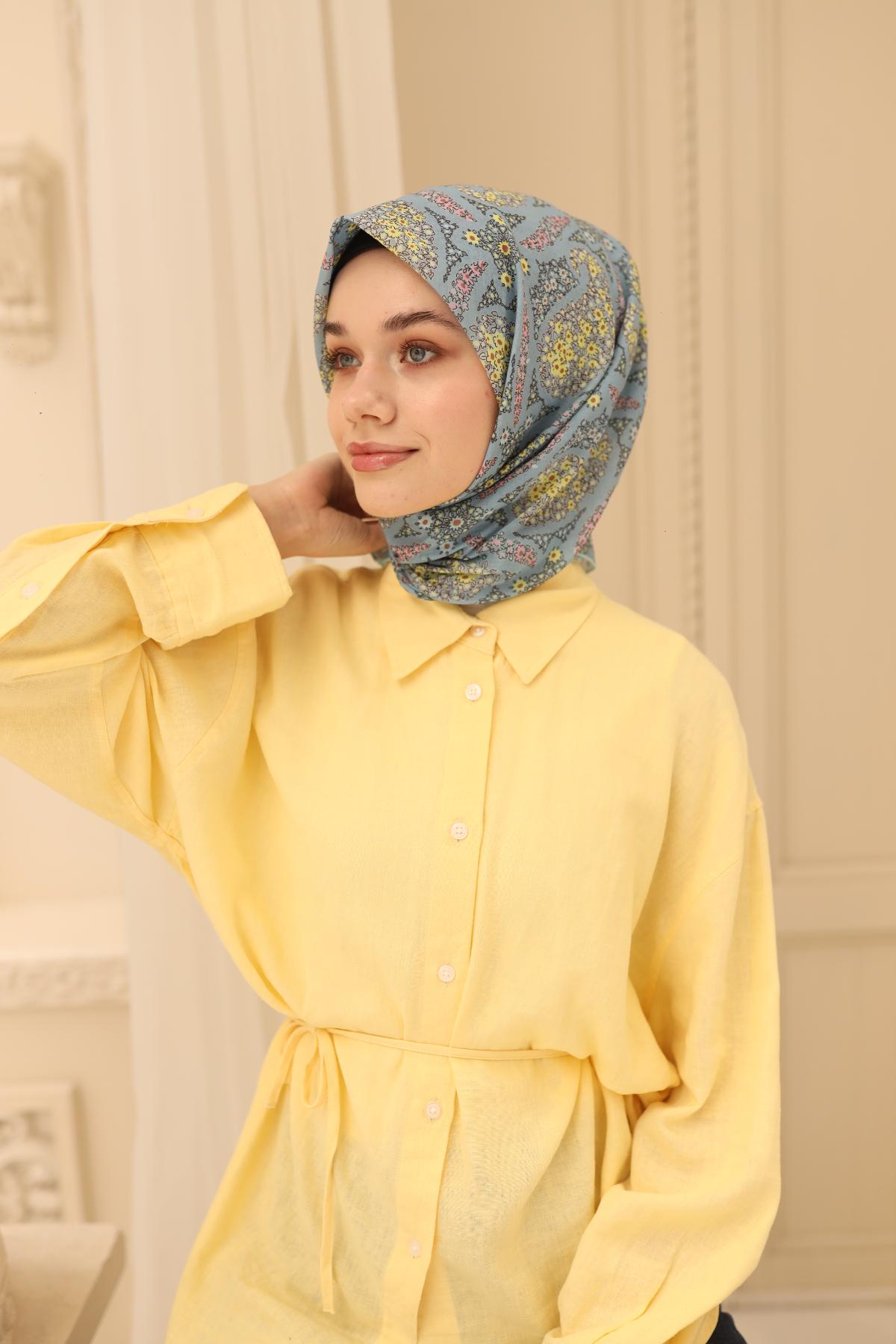 Silk Home Soft Eşarp 73085-25 - İthalesarponline.com