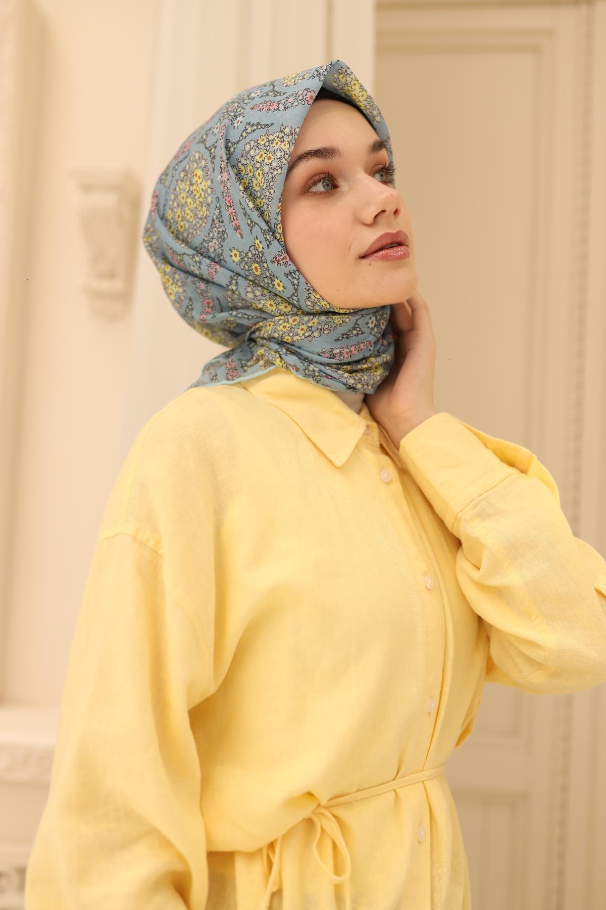 Silk Home Soft Eşarp 73085-25 - İthalesarponline.com