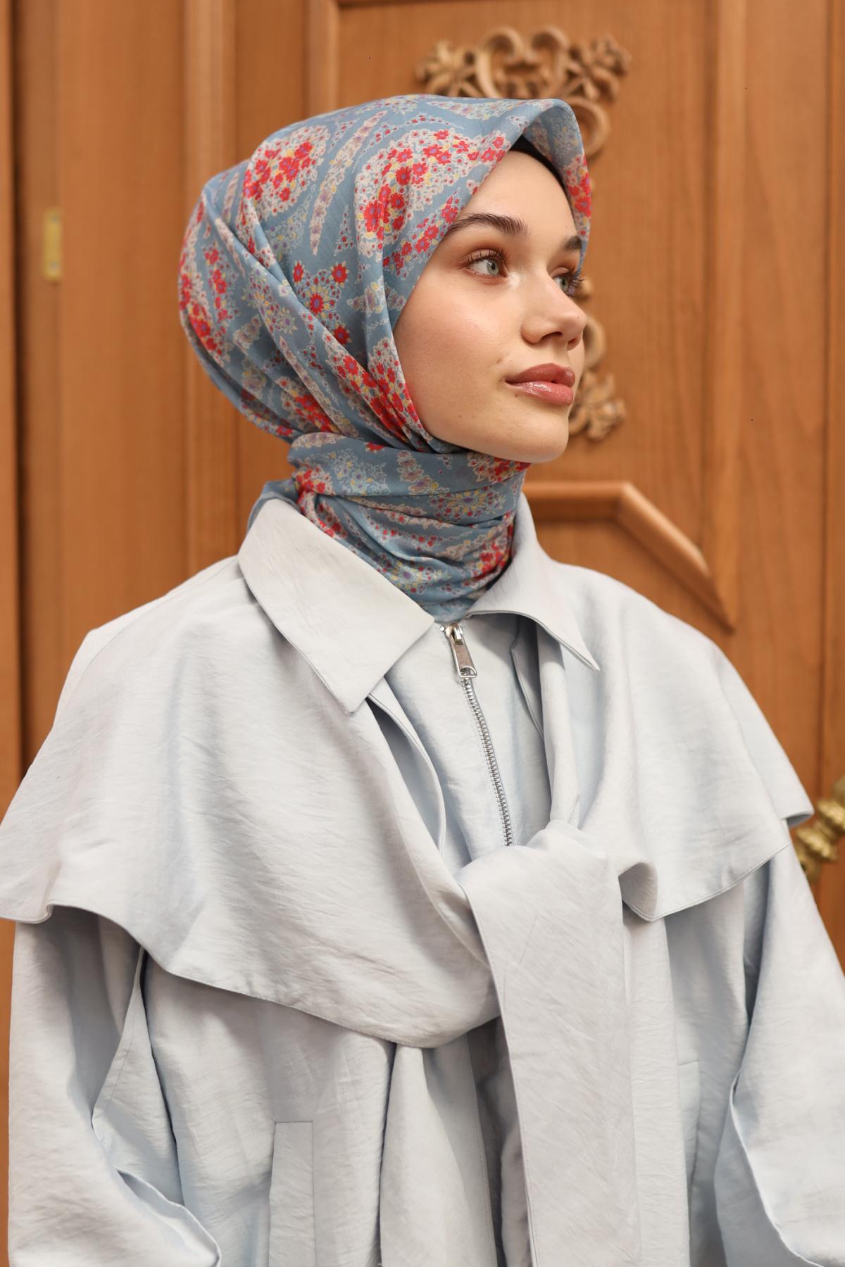 Silk Home Soft Eşarp 73085-26 - İthalesarponline.com