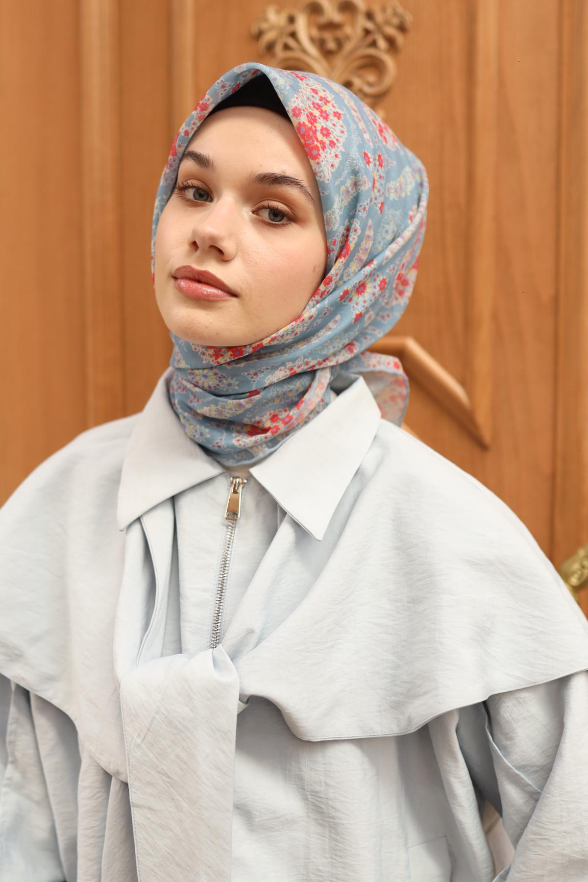 Silk Home Soft Eşarp 73085-26 - İthalesarponline.com