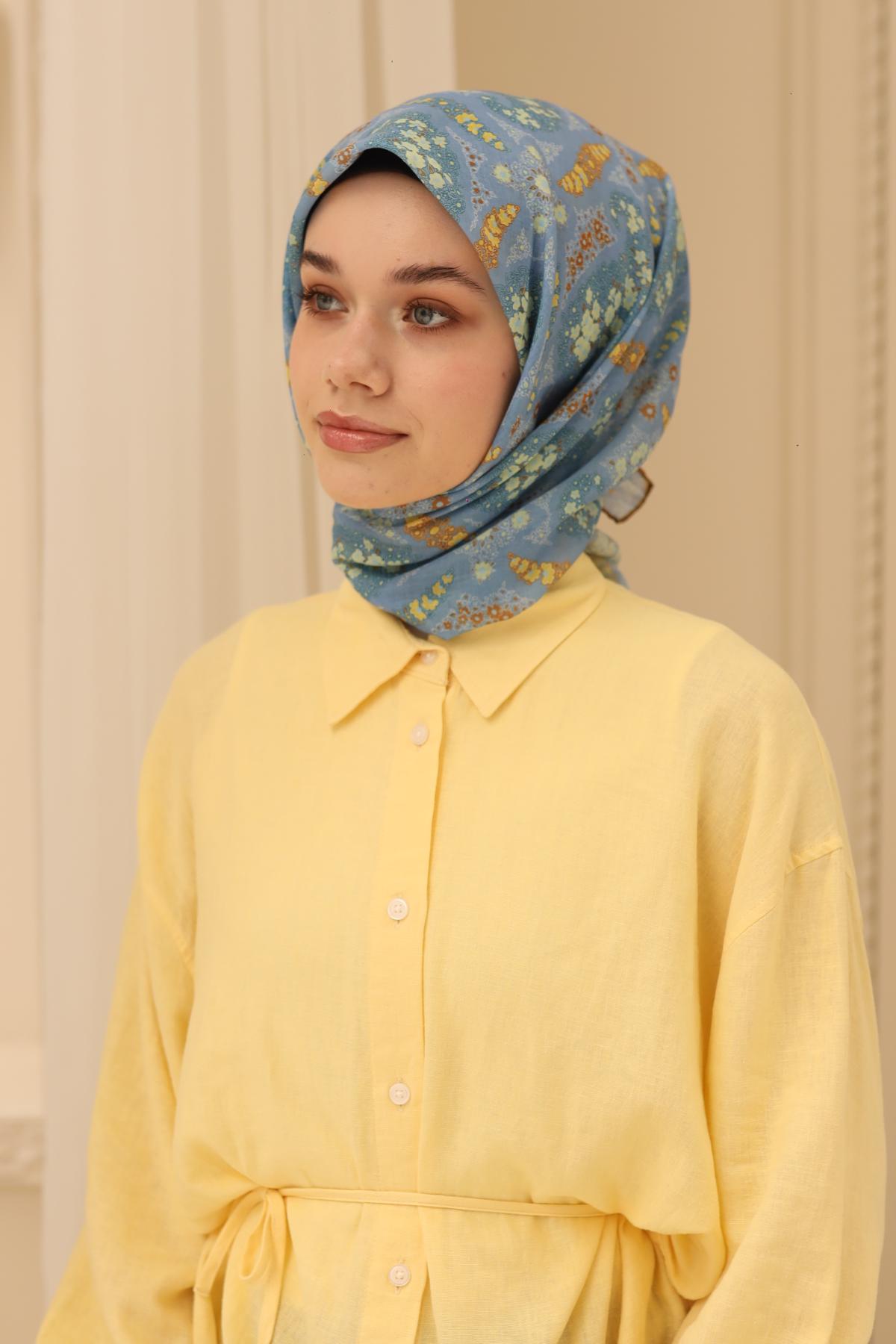 Silk Home Soft Eşarp 73085-27 - İthalesarponline.com