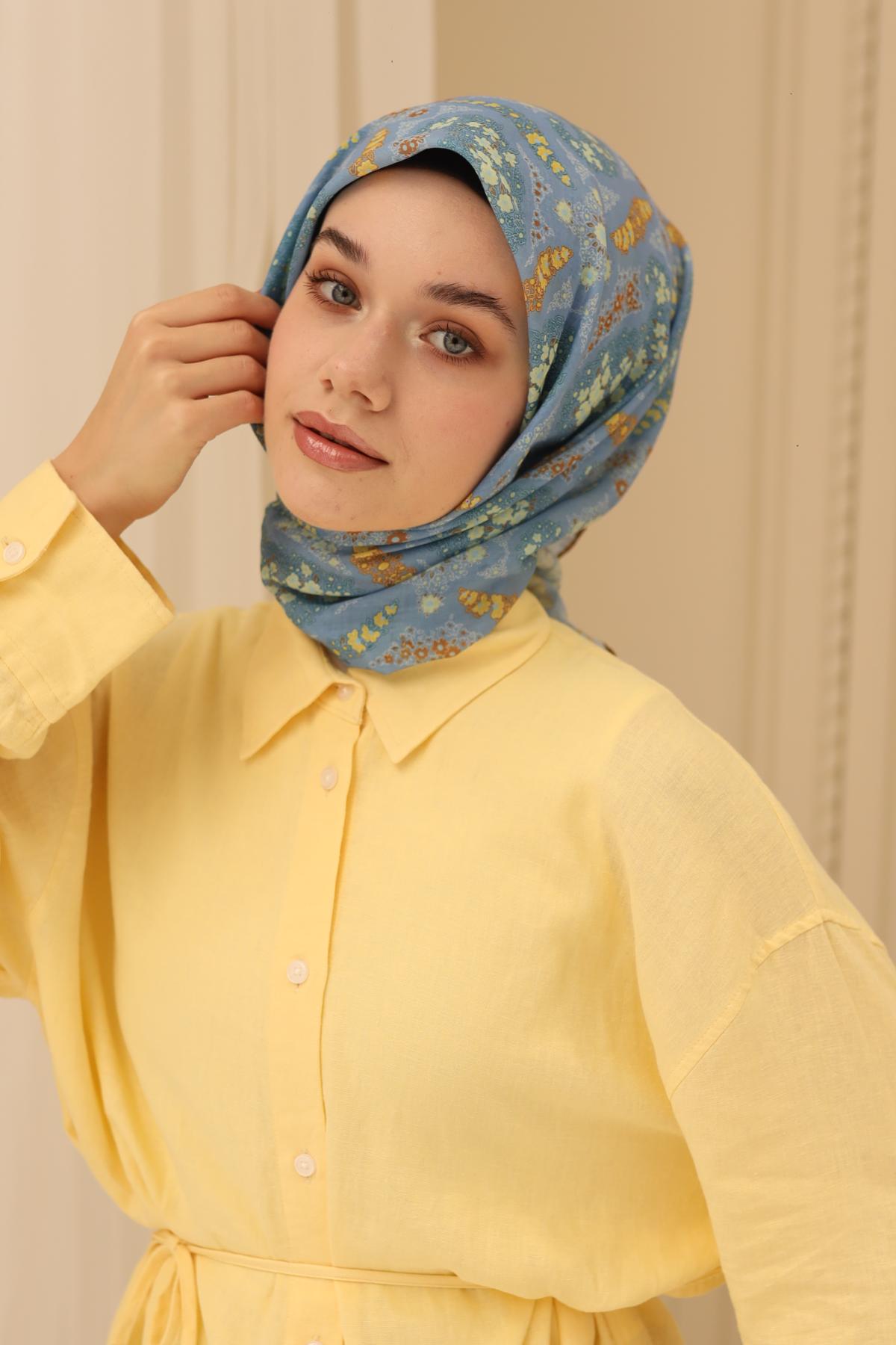 Silk Home Soft Eşarp 73085-27 - İthalesarponline.com