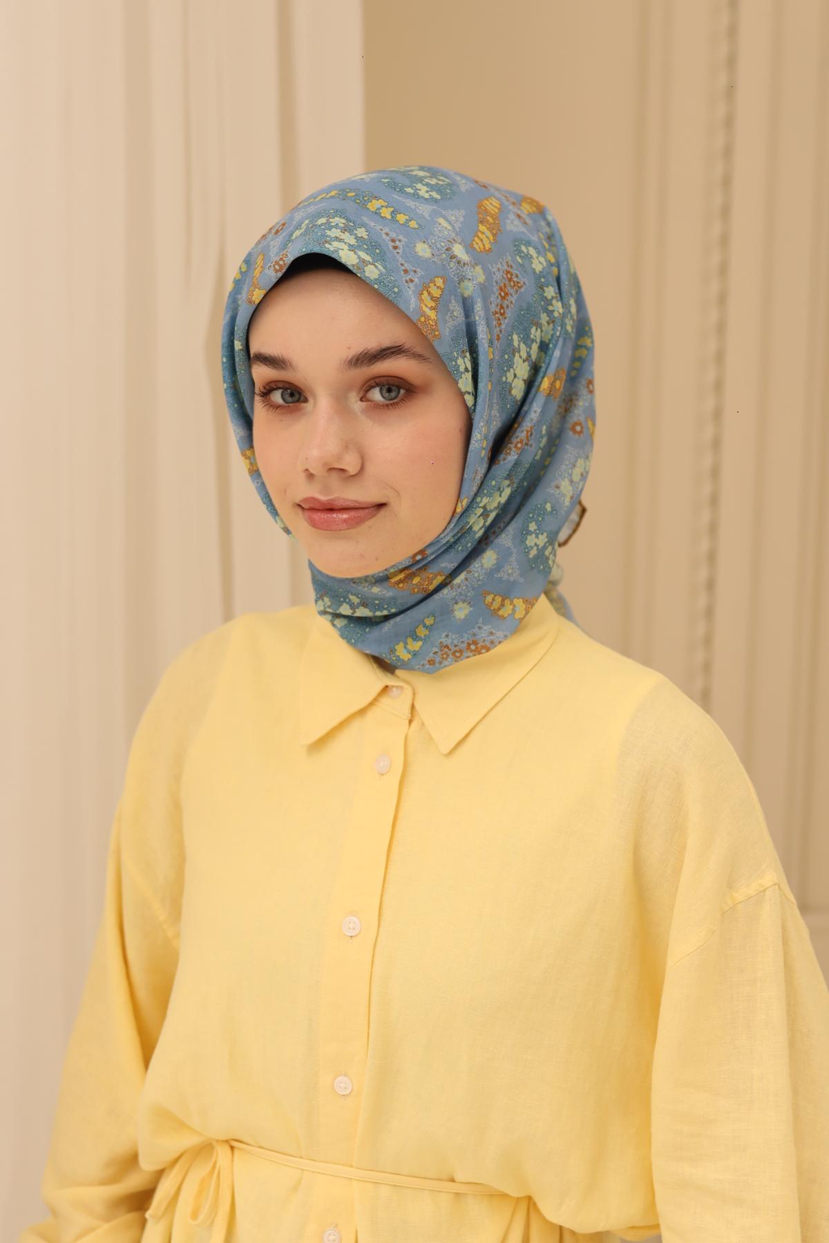 Silk Home Soft Eşarp 73085-27 - İthalesarponline.com