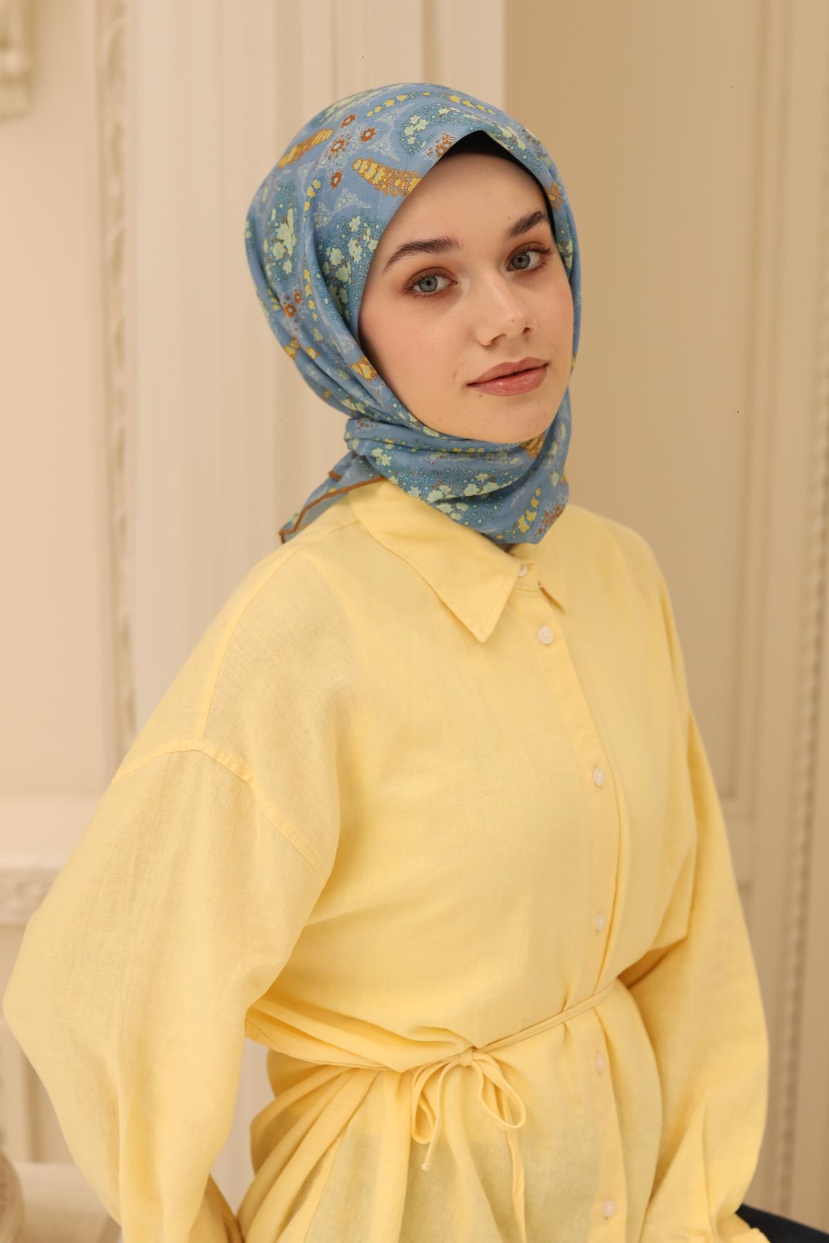 Silk Home Soft Eşarp 73085-27 - İthalesarponline.com