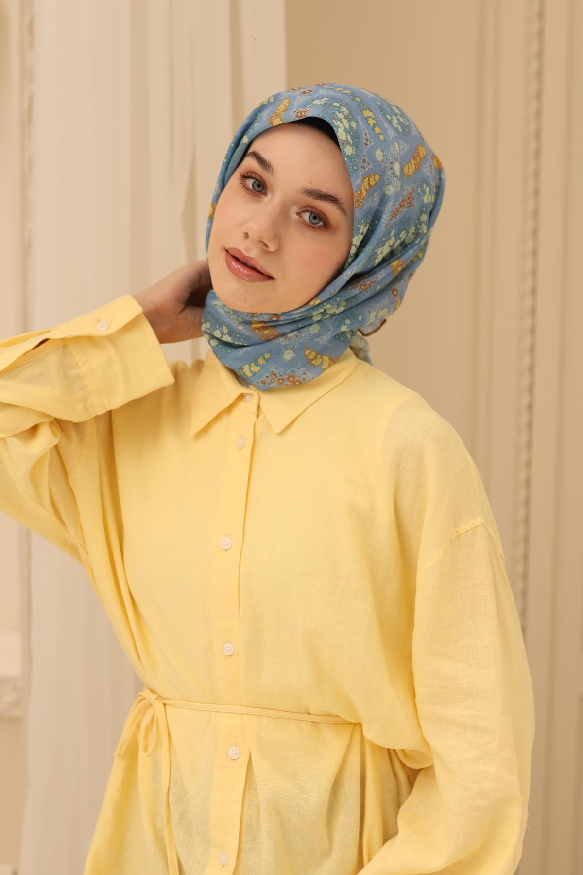 Silk Home Soft Eşarp 73085-27 - İthalesarponline.com