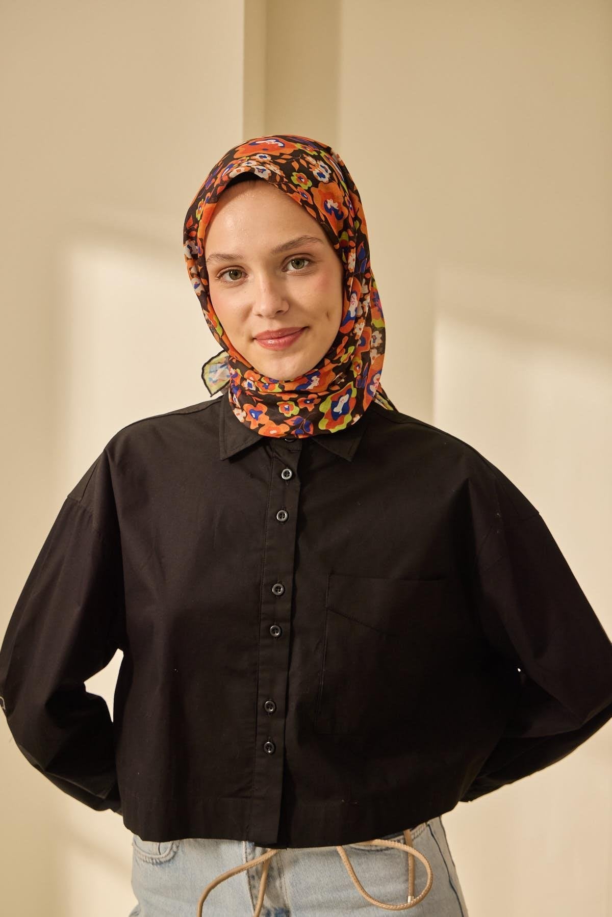 Silk Home Soft Eşarp 73090-02 - İthalesarponline.com