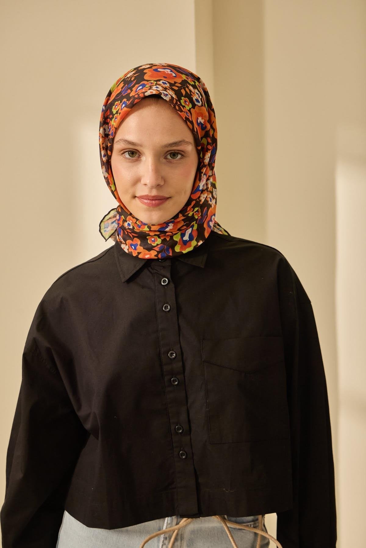 Silk Home Soft Eşarp 73090-02 - İthalesarponline.com