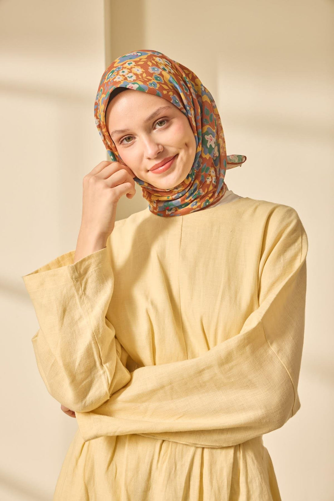 Silk Home Soft Eşarp 73090-03 - İthalesarponline.com