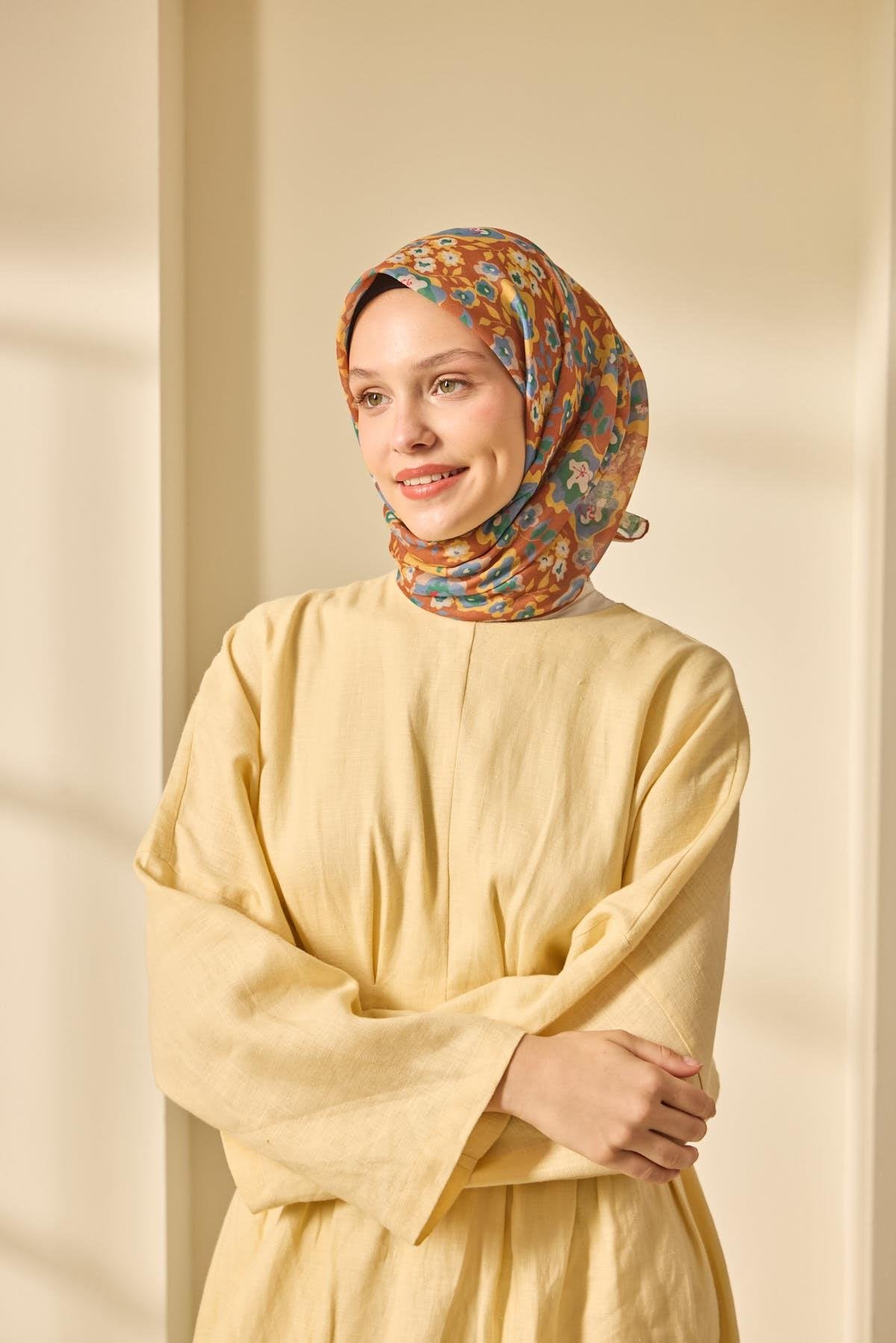 Silk Home Soft Eşarp 73090-03 - İthalesarponline.com