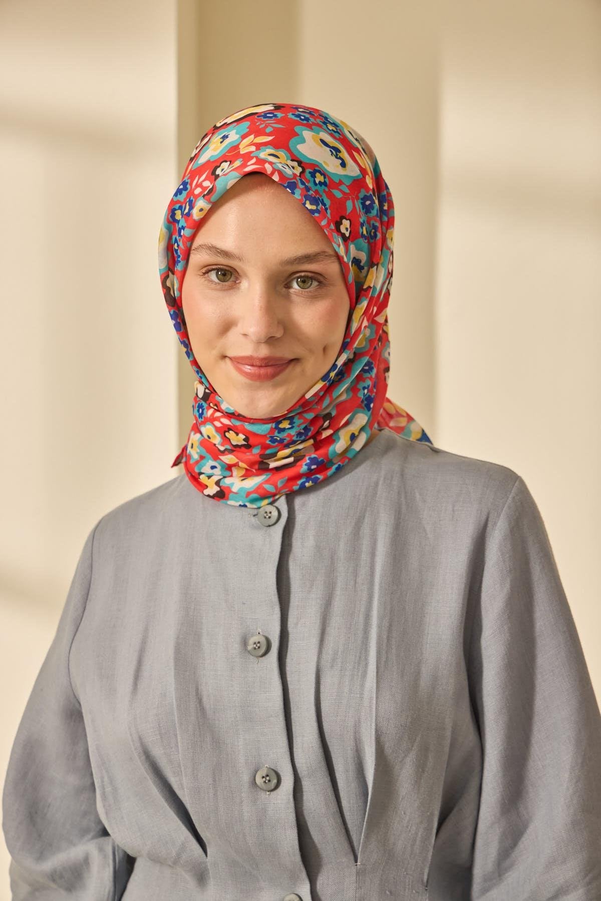 Silk Home Soft Eşarp 73090-04 - İthalesarponline.com