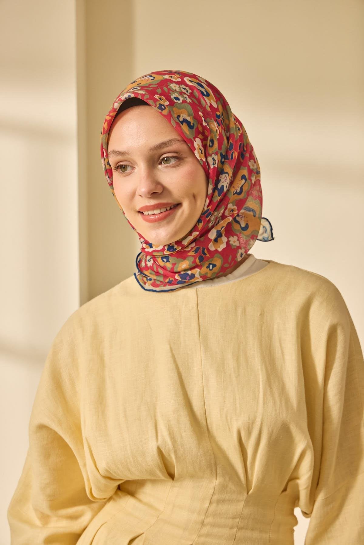 Silk Home Soft Eşarp 73090-06 - İthalesarponline.com