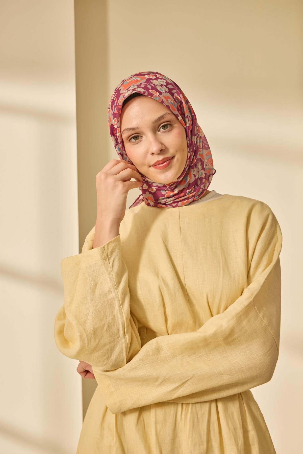 Silk Home Soft Eşarp 73090-07 - İthalesarponline.com