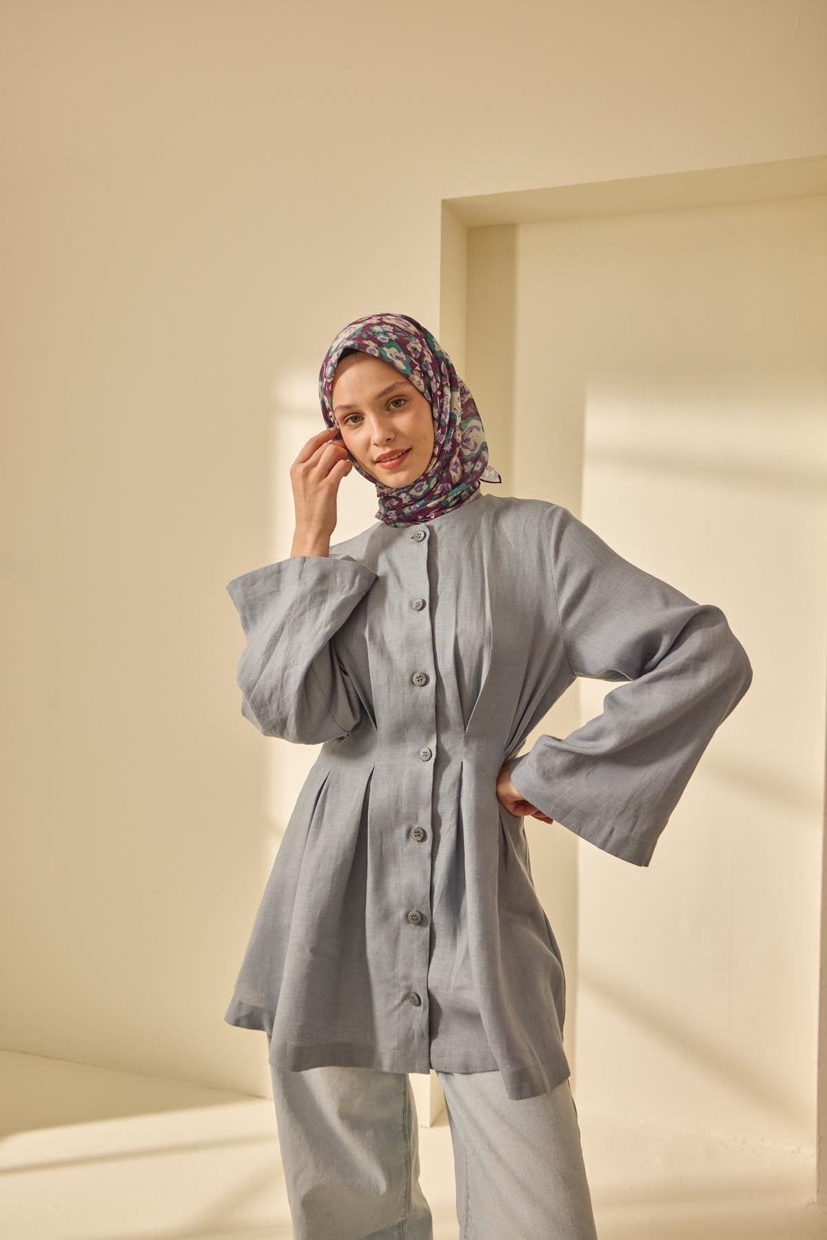 Silk Home Soft Eşarp 73090-08 - İthalesarponline.com