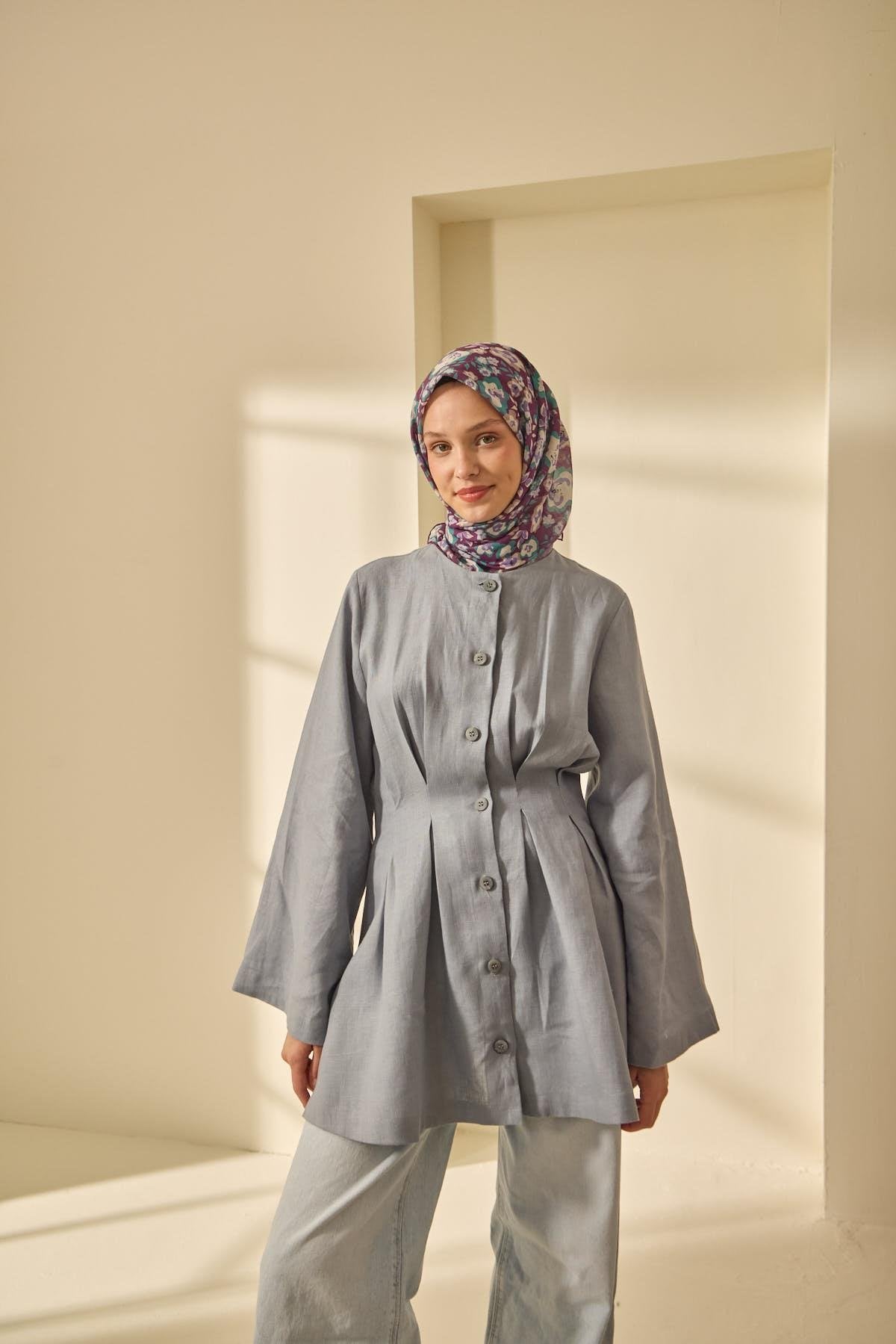 Silk Home Soft Eşarp 73090-08 - İthalesarponline.com