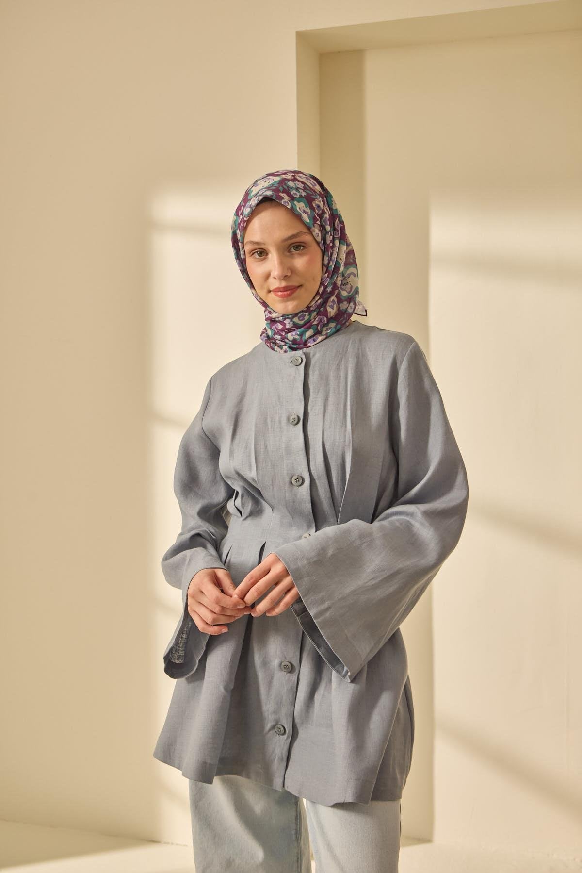 Silk Home Soft Eşarp 73090-08 - İthalesarponline.com