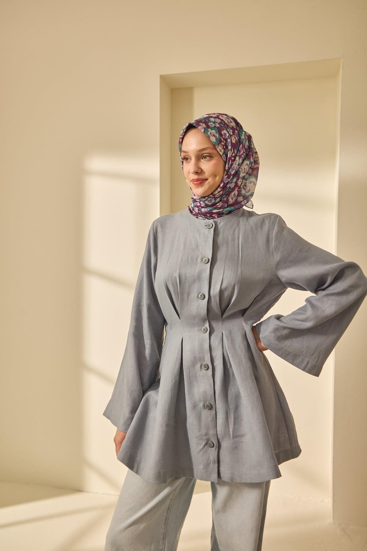Silk Home Soft Eşarp 73090-08 - İthalesarponline.com