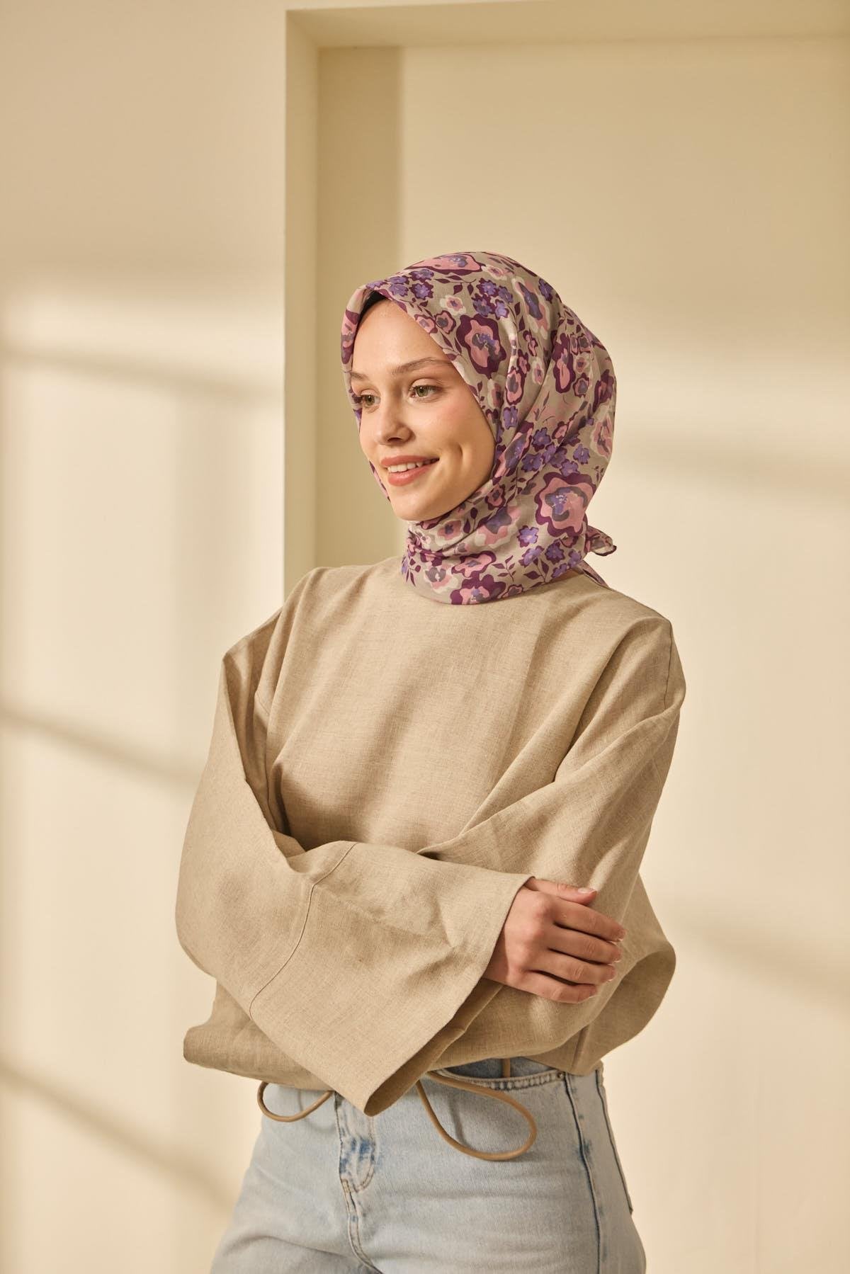 Silk Home Soft Eşarp 73090-09 - İthalesarponline.com