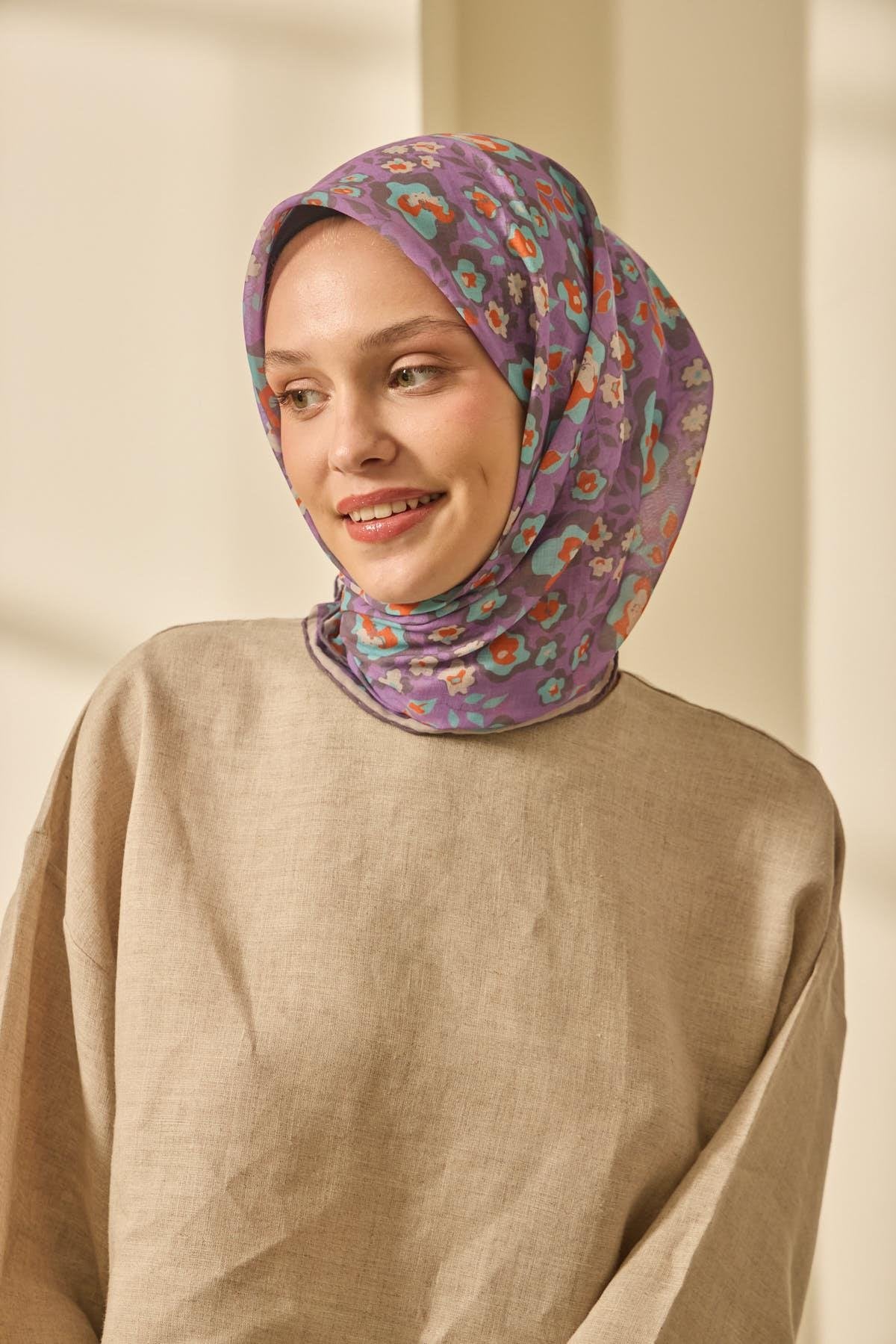 Silk Home Soft Eşarp 73090-10 - İthalesarponline.com