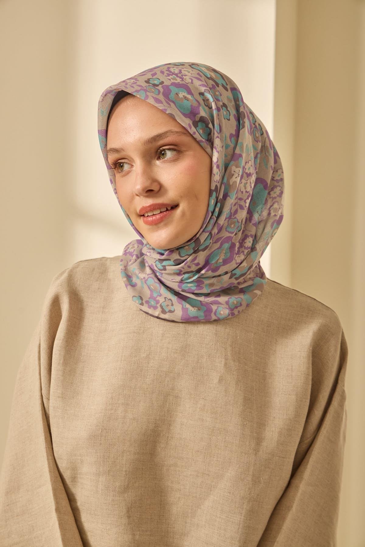 Silk Home Soft Eşarp 73090-12 - İthalesarponline.com