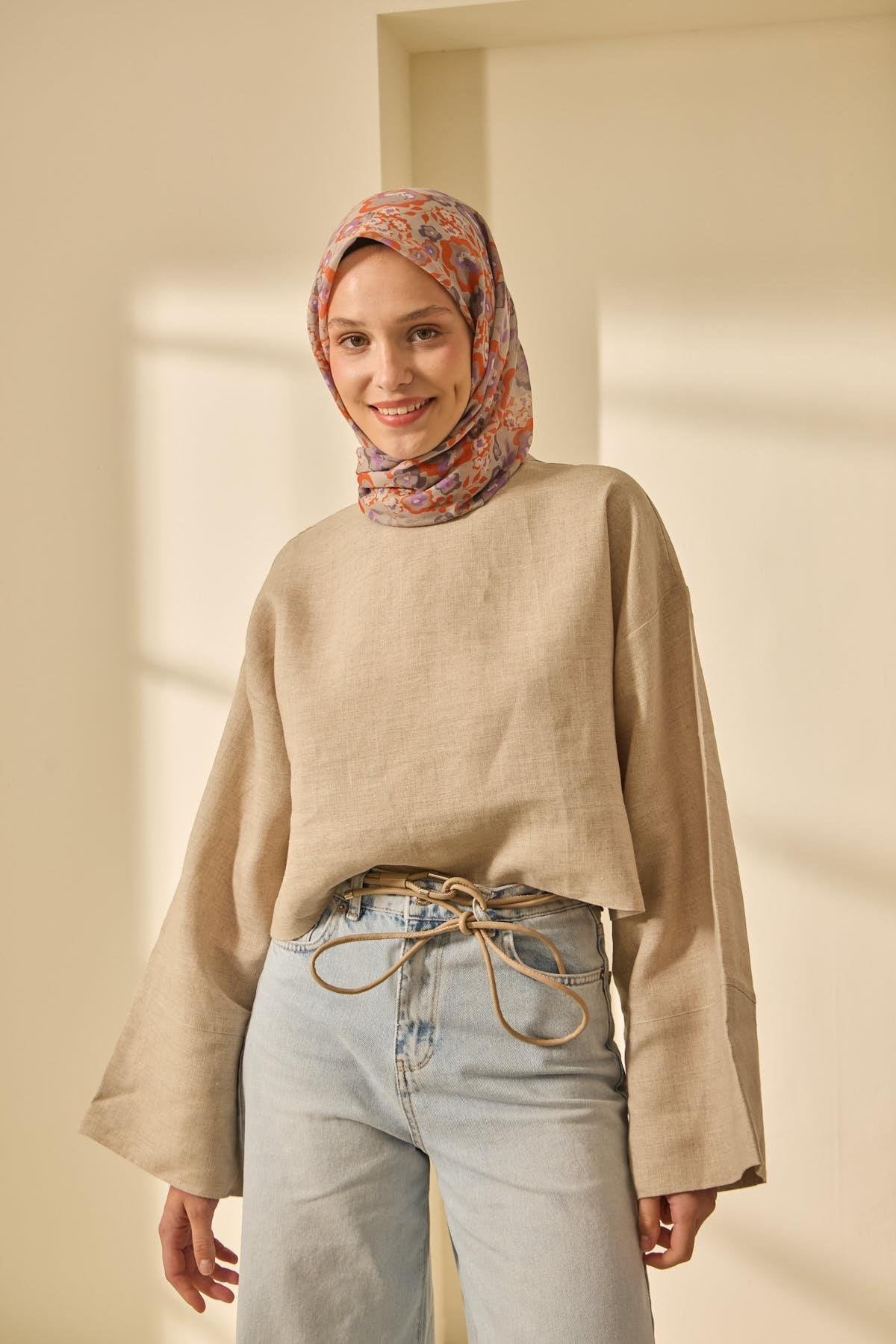 Silk Home Soft Eşarp 73090-13 - İthalesarponline.com