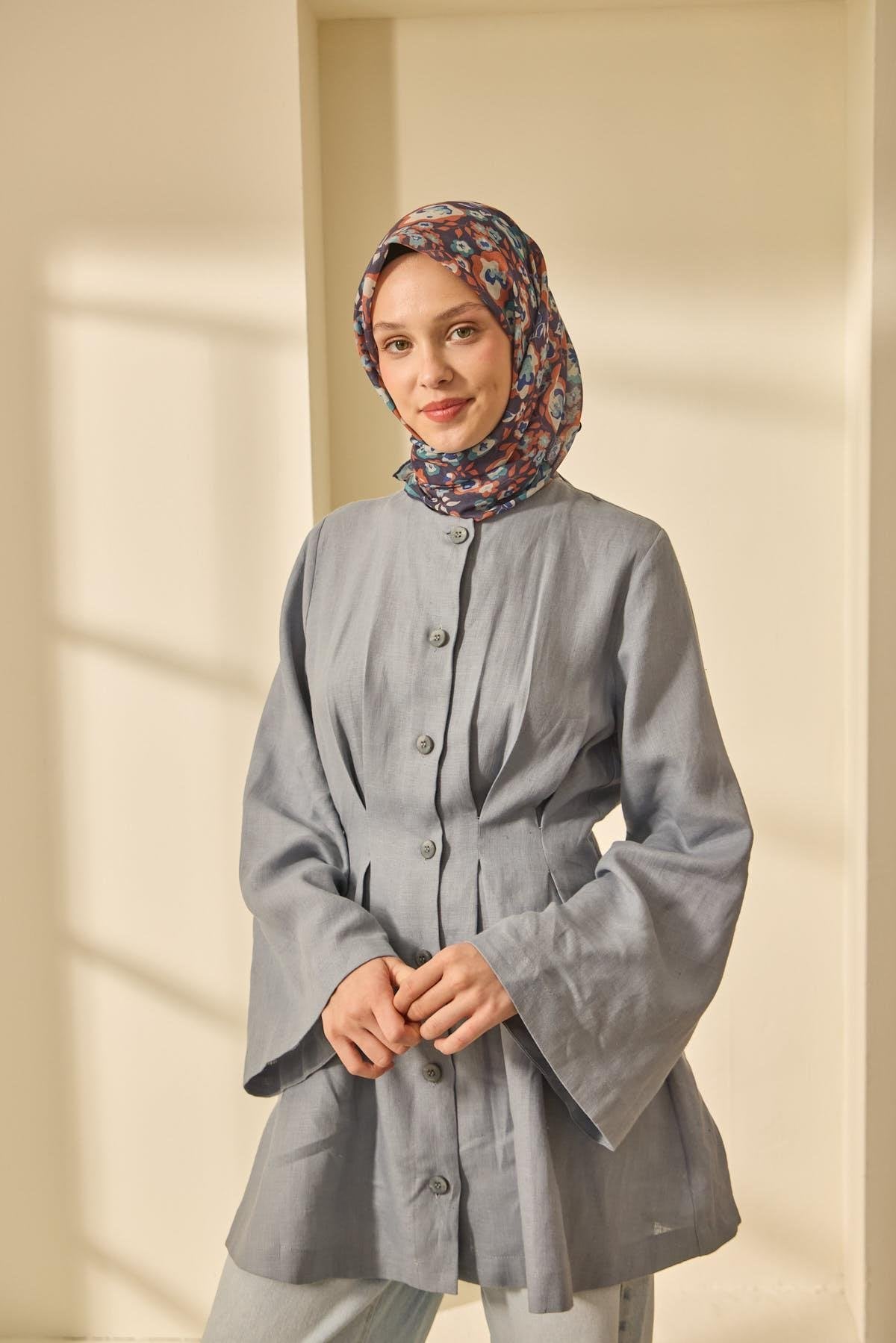 Silk Home Soft Eşarp 73090-14 - İthalesarponline.com