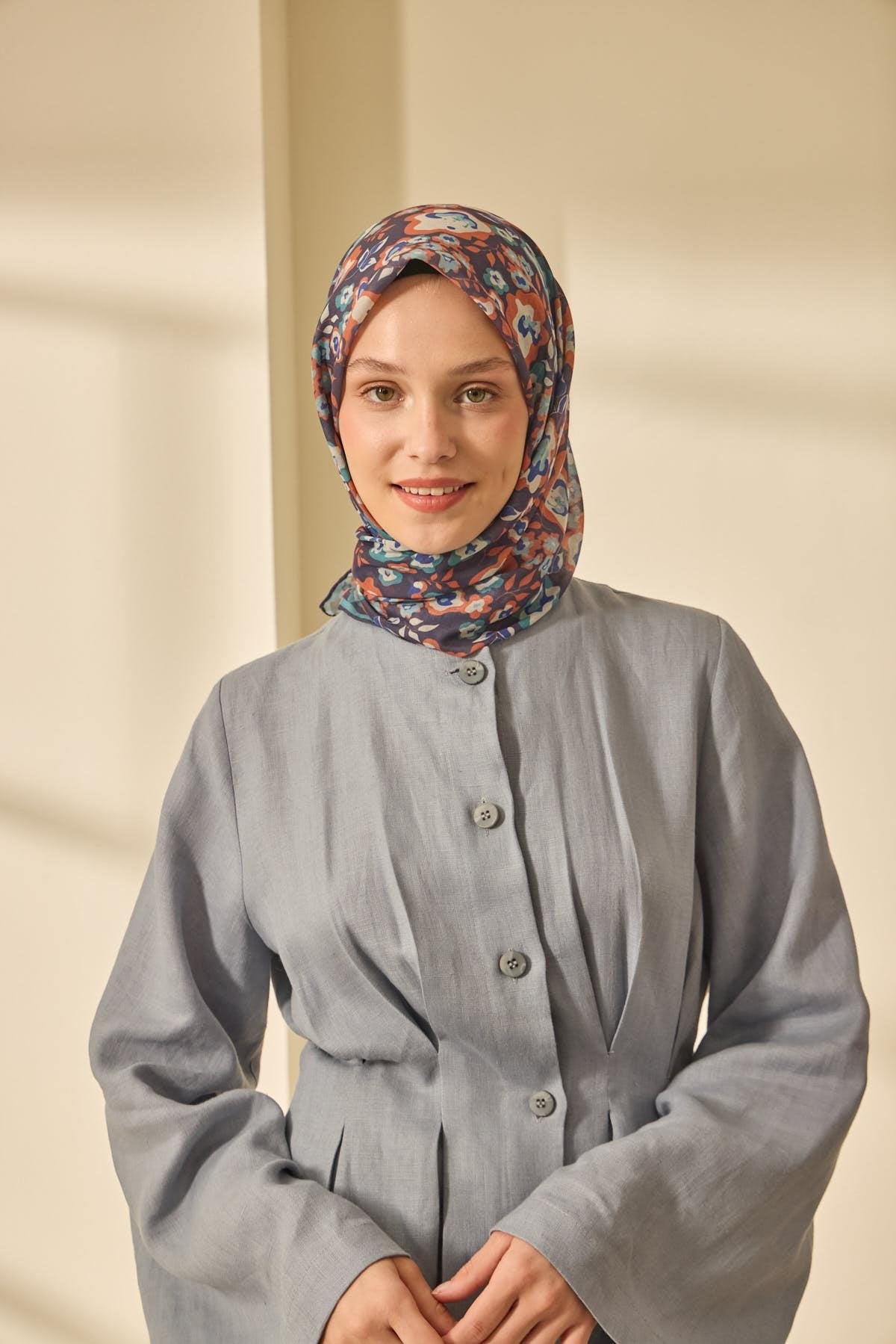 Silk Home Soft Eşarp 73090-14 - İthalesarponline.com
