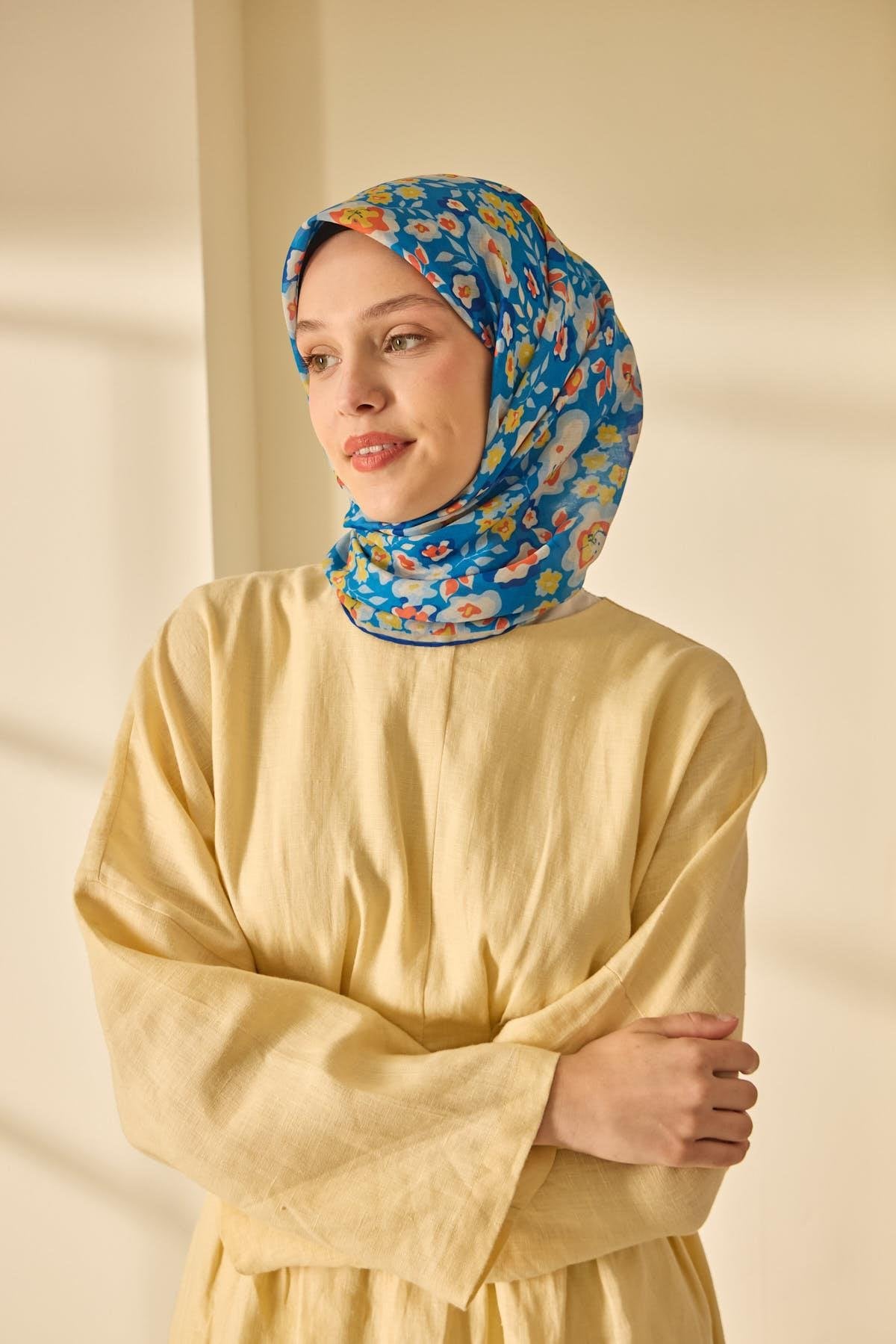 Silk Home Soft Eşarp 73090-16 - İthalesarponline.com