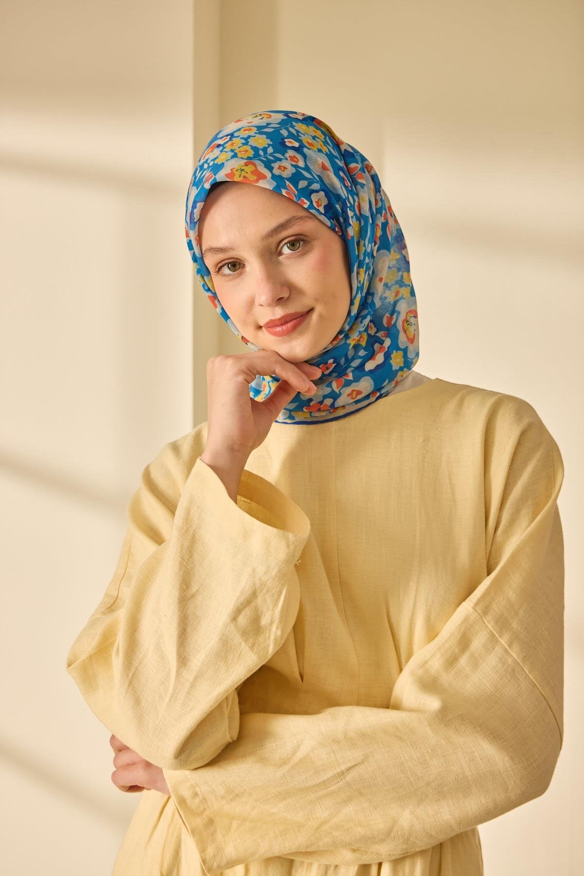 Silk Home Soft Eşarp 73090-16 - İthalesarponline.com