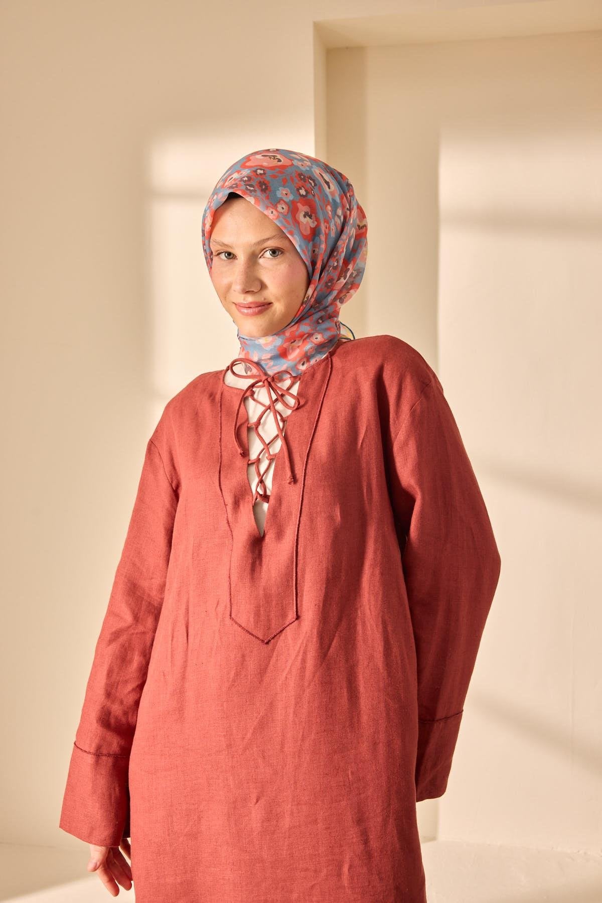 Silk Home Soft Eşarp 73090-18 - İthalesarponline.com