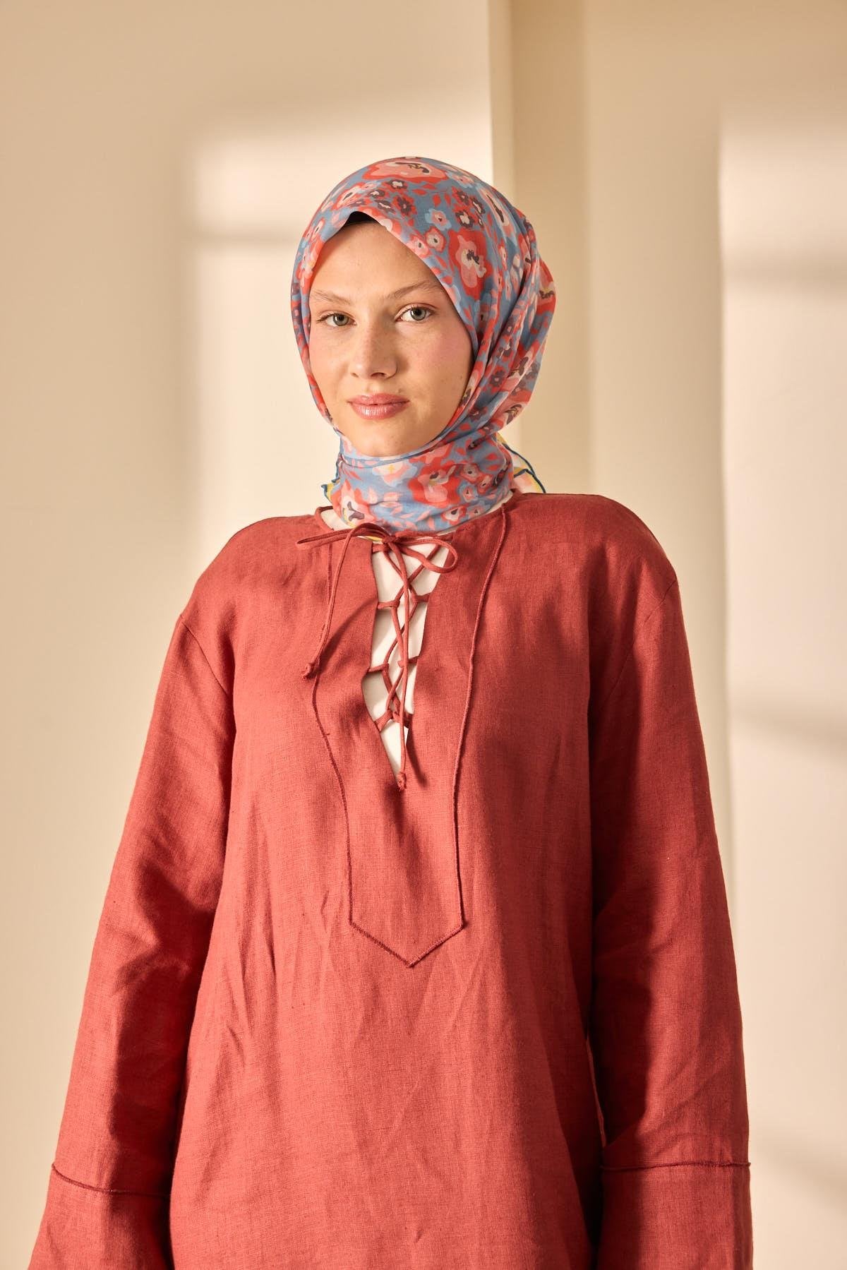 Silk Home Soft Eşarp 73090-18 - İthalesarponline.com