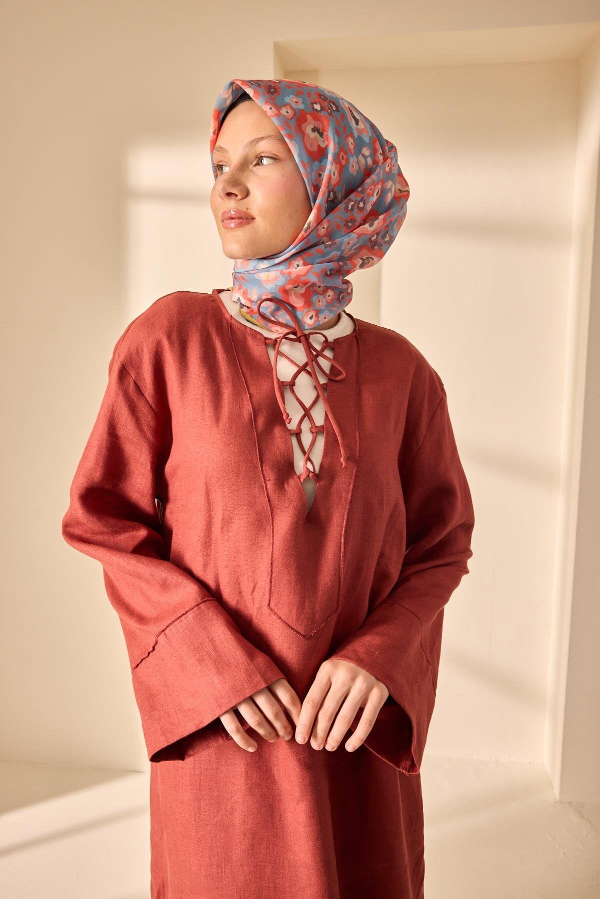 Silk Home Soft Eşarp 73090-18 - İthalesarponline.com