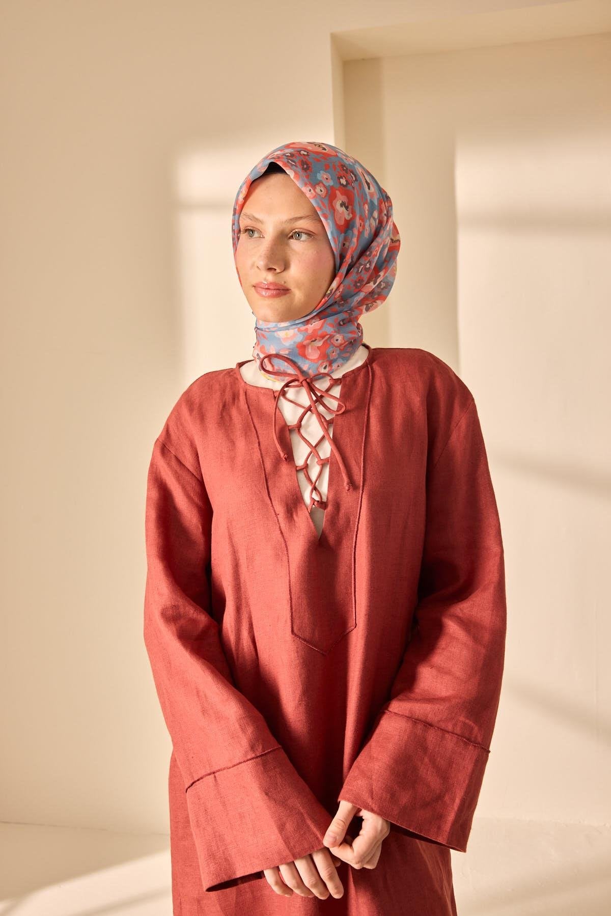 Silk Home Soft Eşarp 73090-18 - İthalesarponline.com