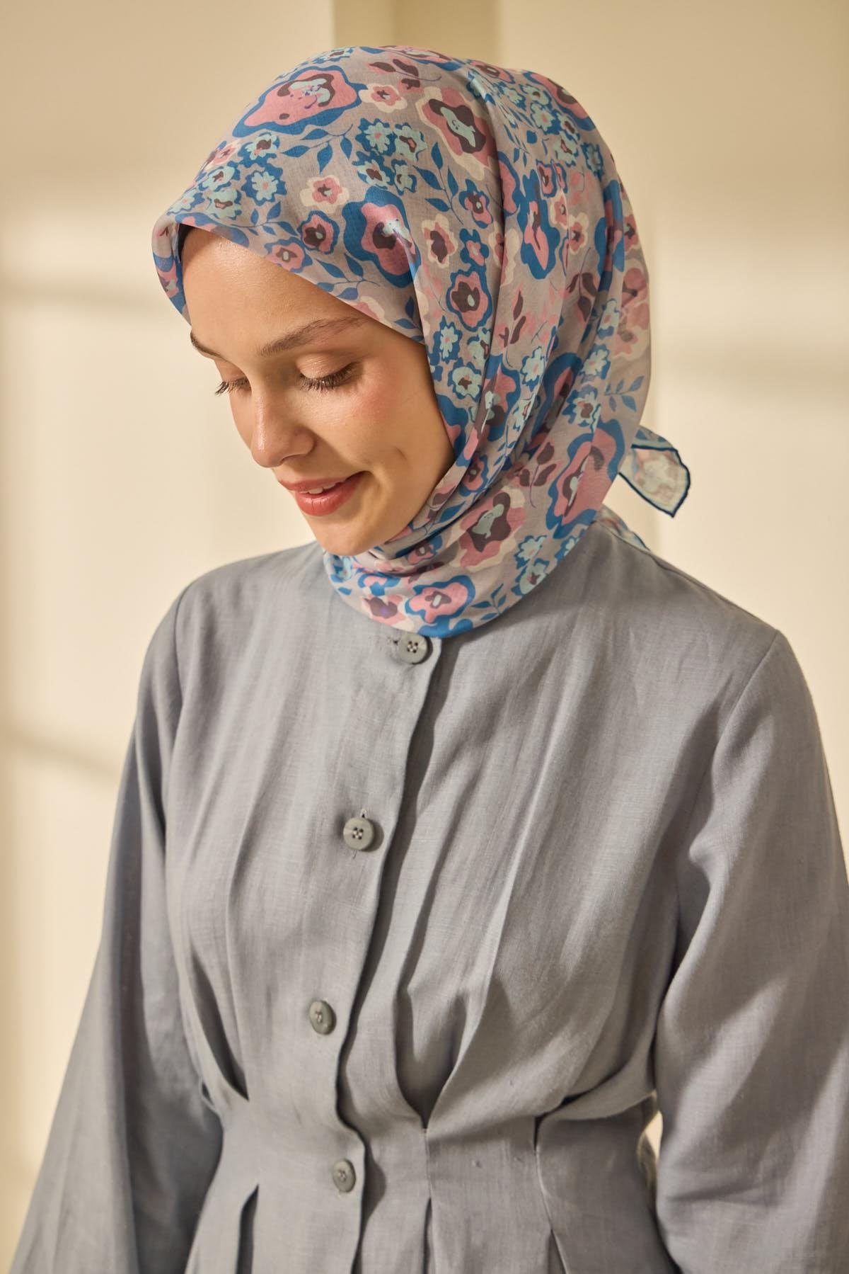 Silk Home Soft Eşarp 73090-19 - İthalesarponline.com