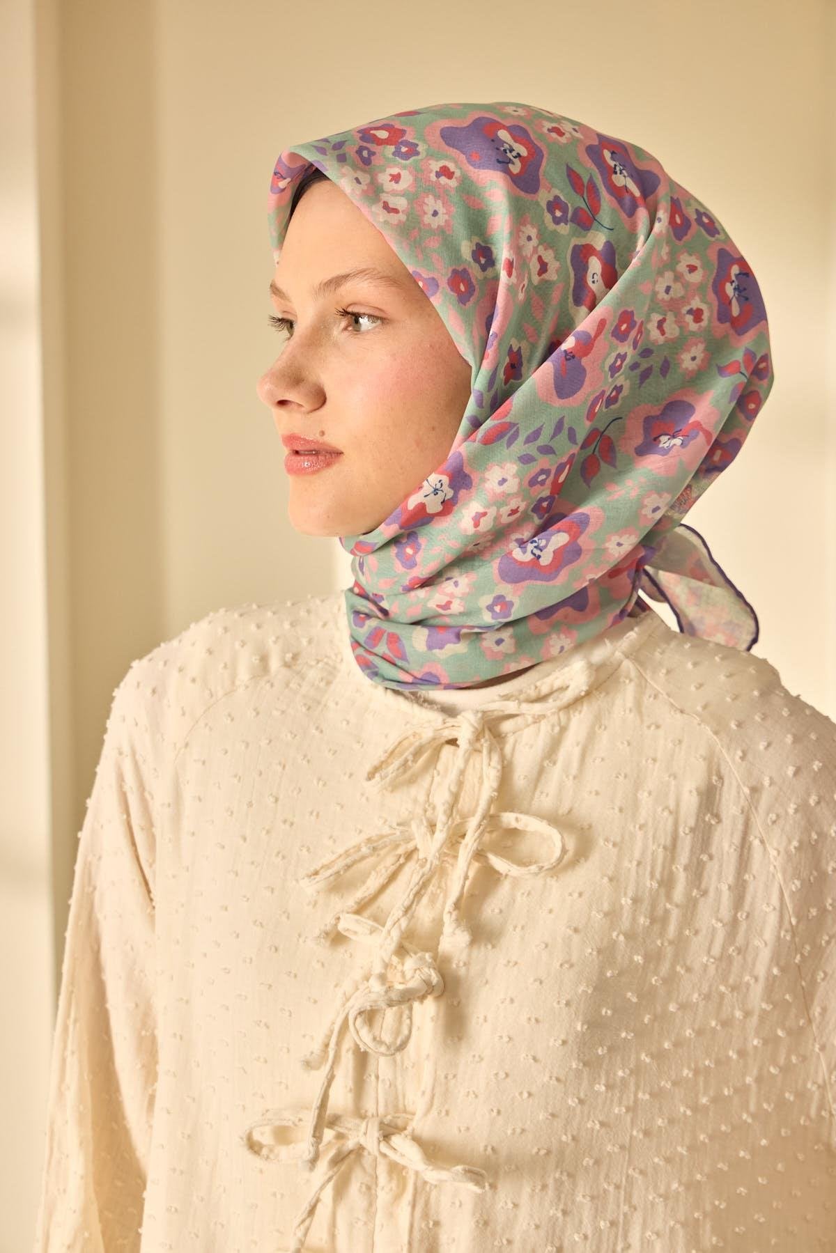 Silk Home Soft Eşarp 73090-20 - İthalesarponline.com