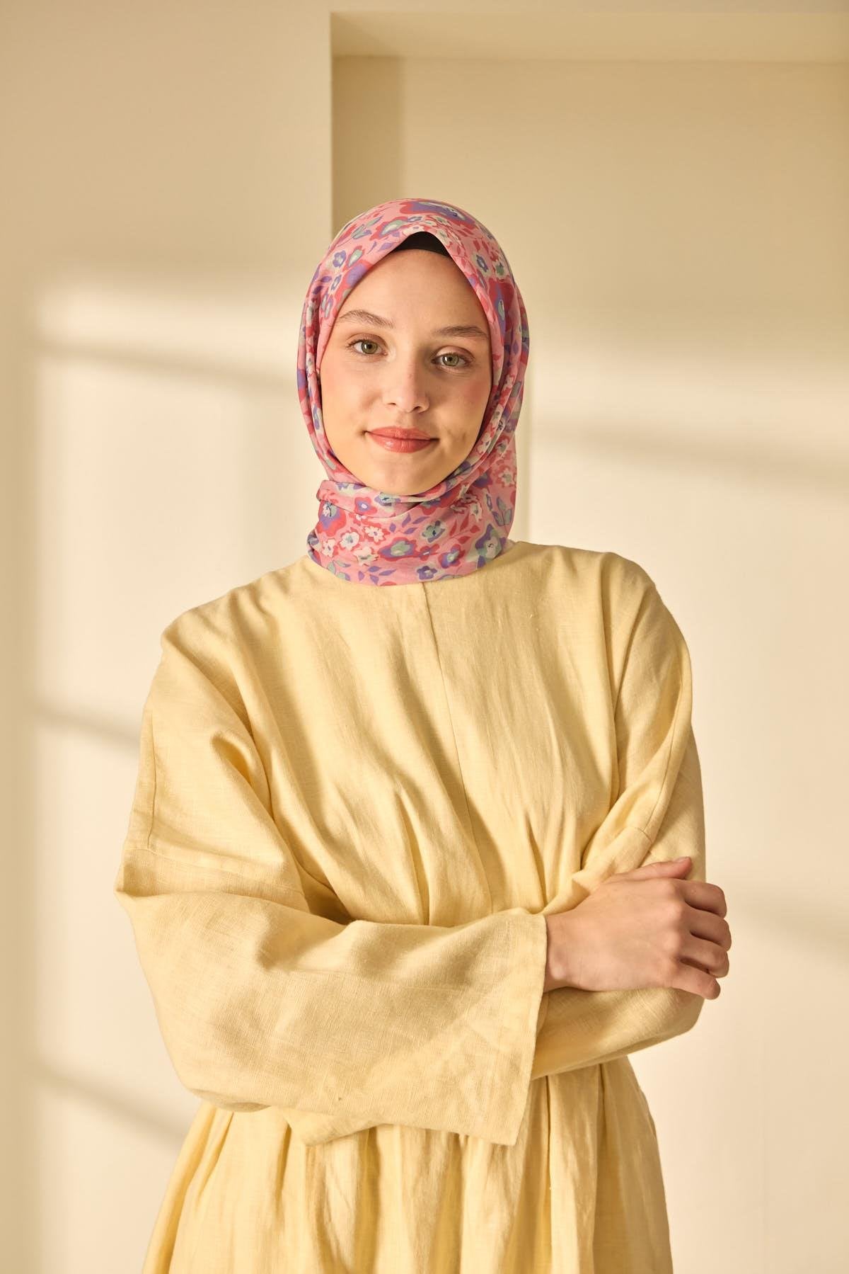 Silk Home Soft Eşarp 73090-21 - İthalesarponline.com