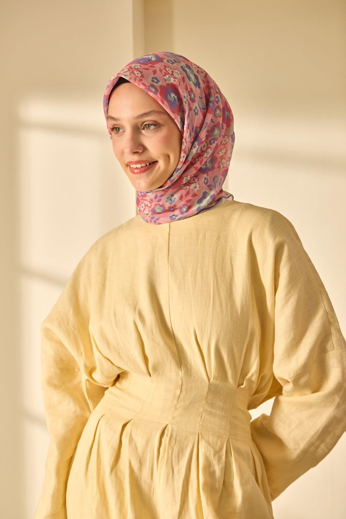 Silk Home Soft Eşarp 73090-21 - İthalesarponline.com
