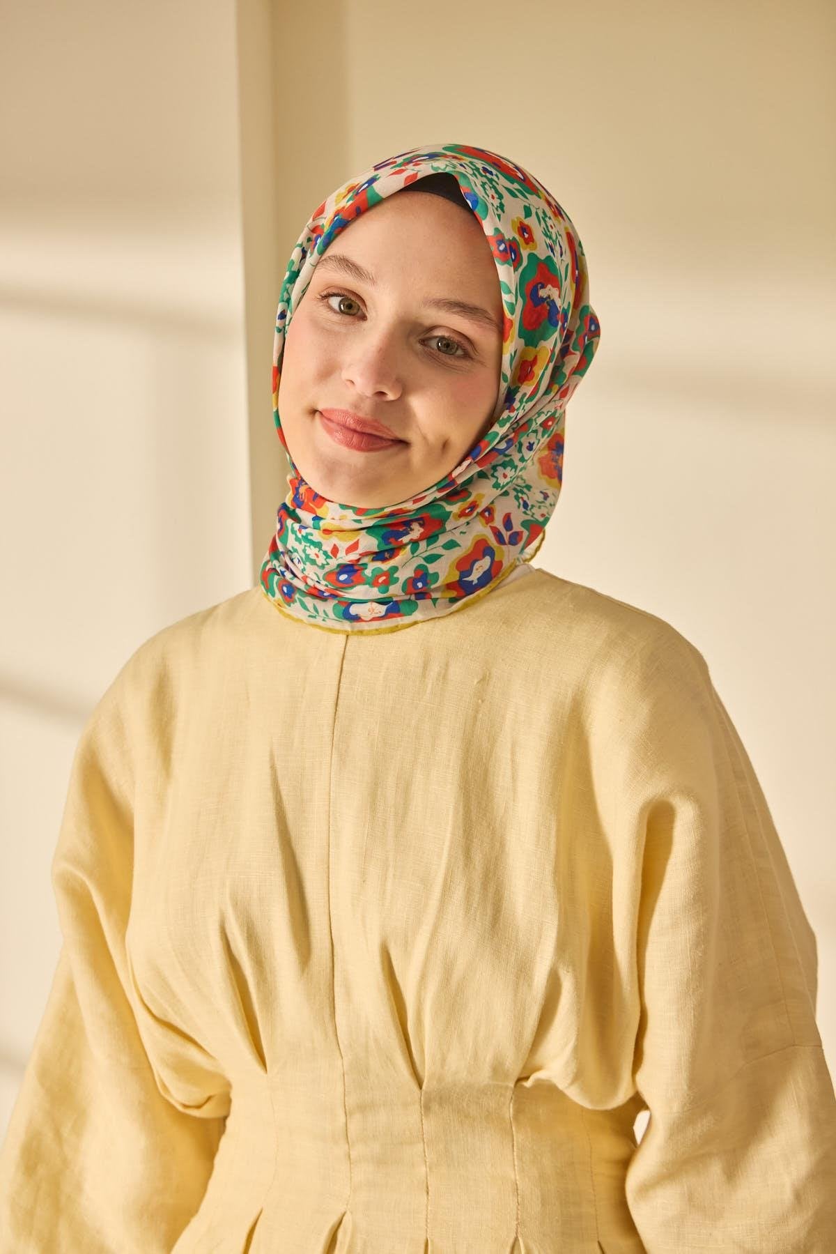Silk Home Soft Eşarp 73090-22 - İthalesarponline.com