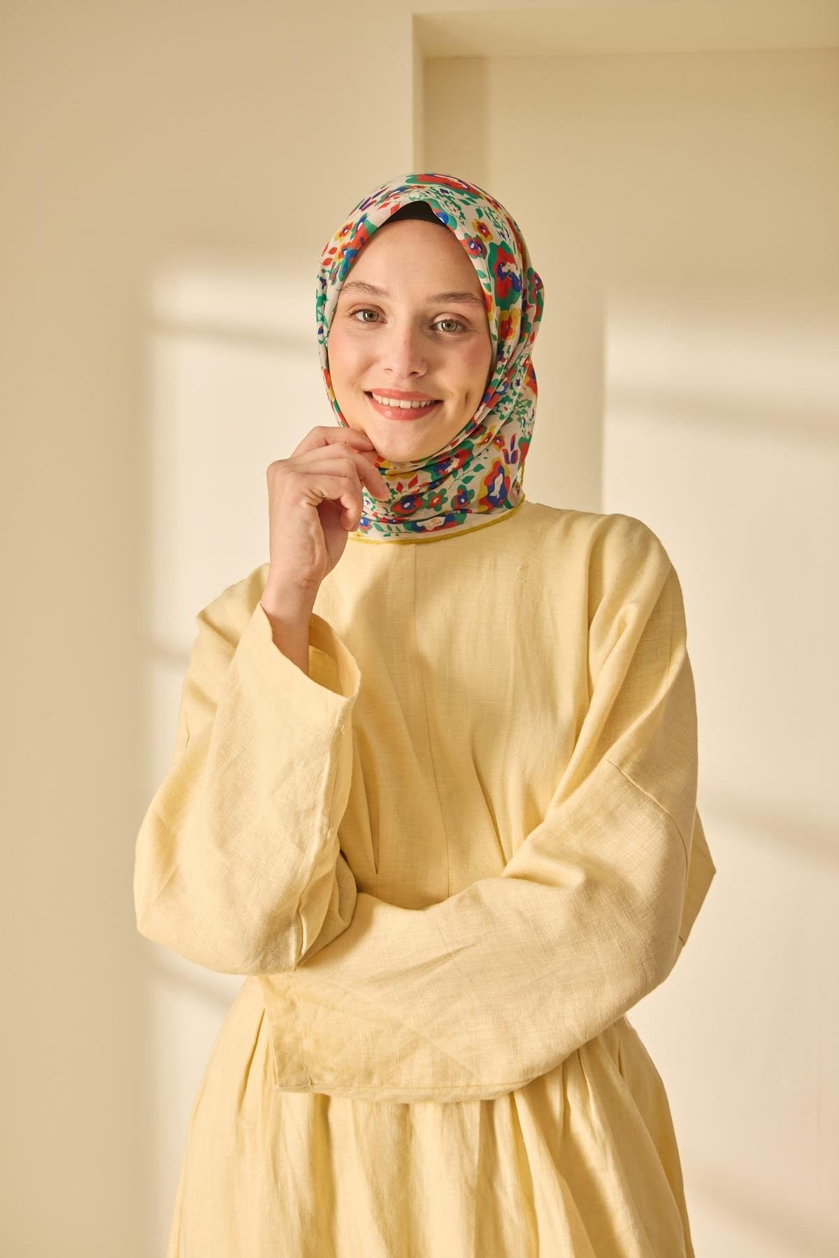 Silk Home Soft Eşarp 73090-22 - İthalesarponline.com