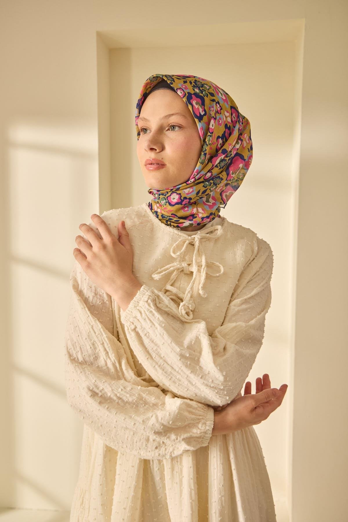 Silk Home Soft Eşarp 73090-23 - İthalesarponline.com