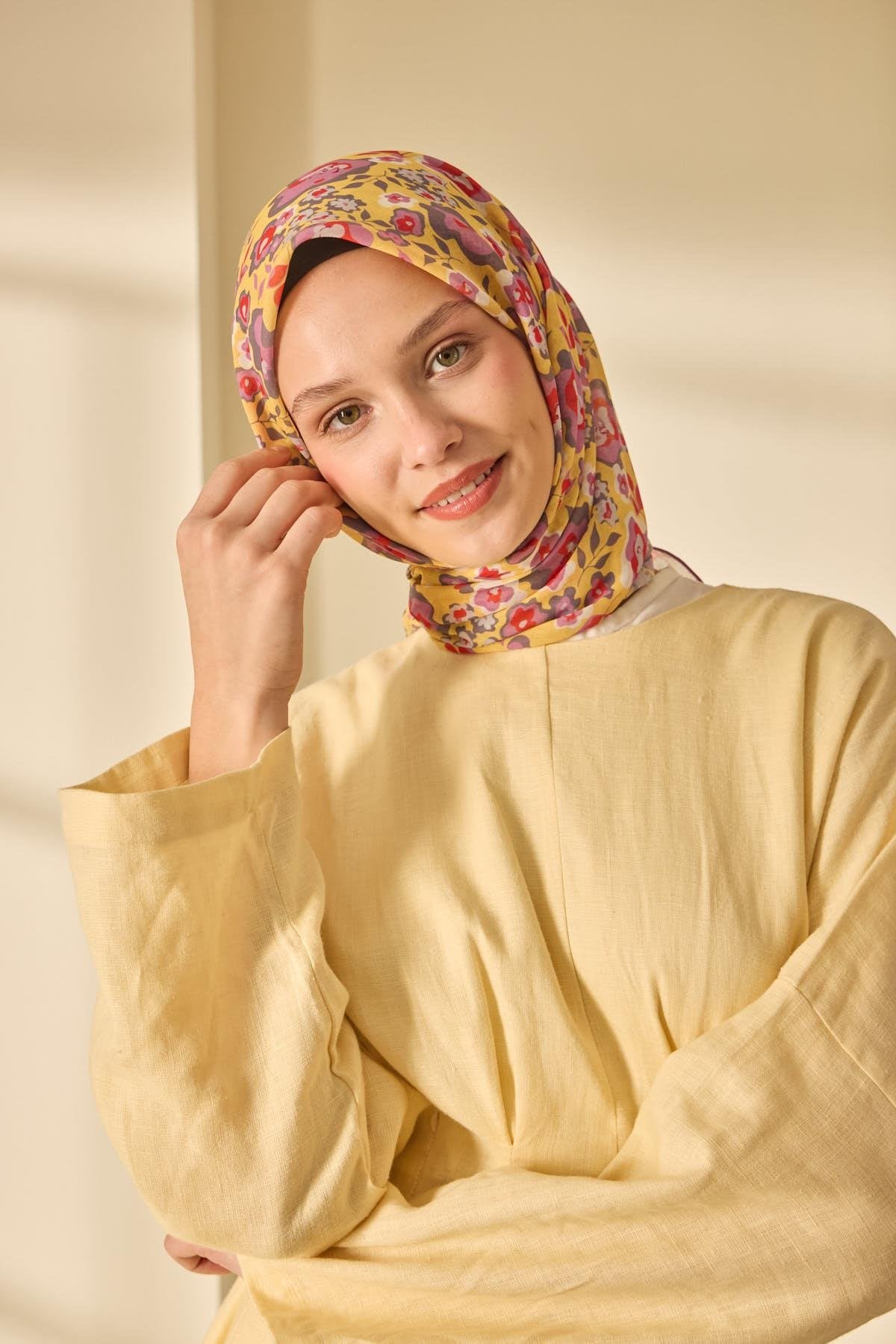 Silk Home Soft Eşarp 73090-24 - İthalesarponline.com