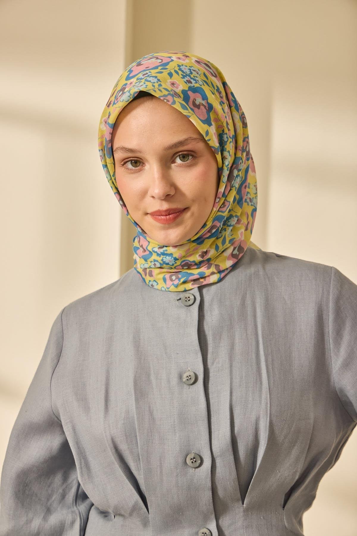 Silk Home Soft Eşarp 73090-25 - İthalesarponline.com