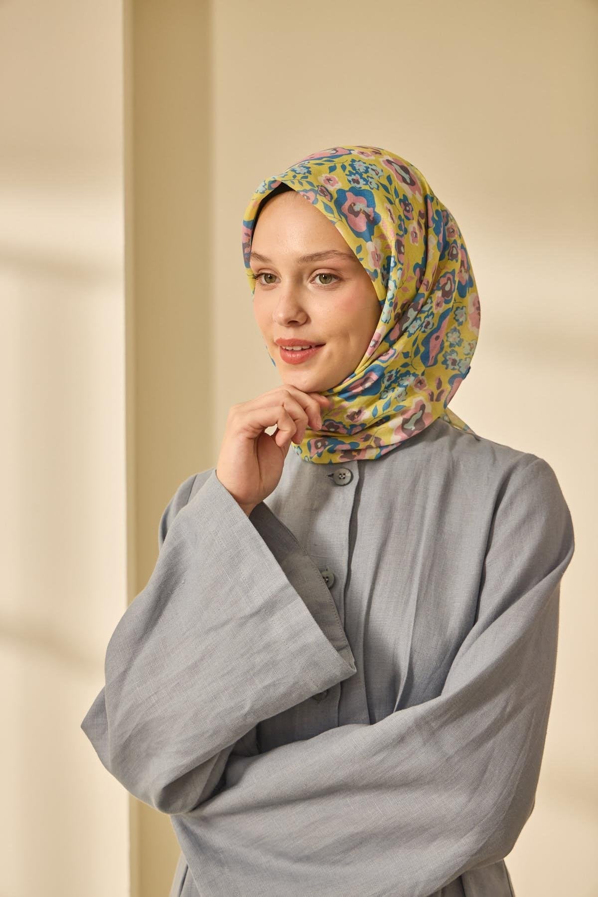Silk Home Soft Eşarp 73090-25 - İthalesarponline.com