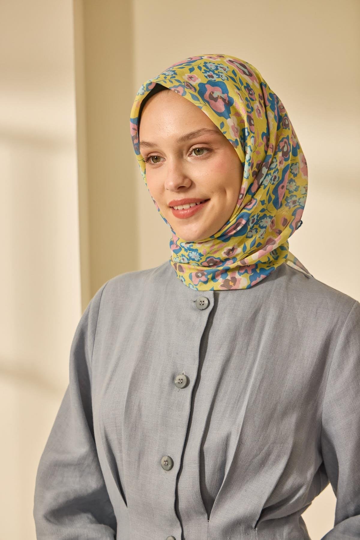 Silk Home Soft Eşarp 73090-25 - İthalesarponline.com