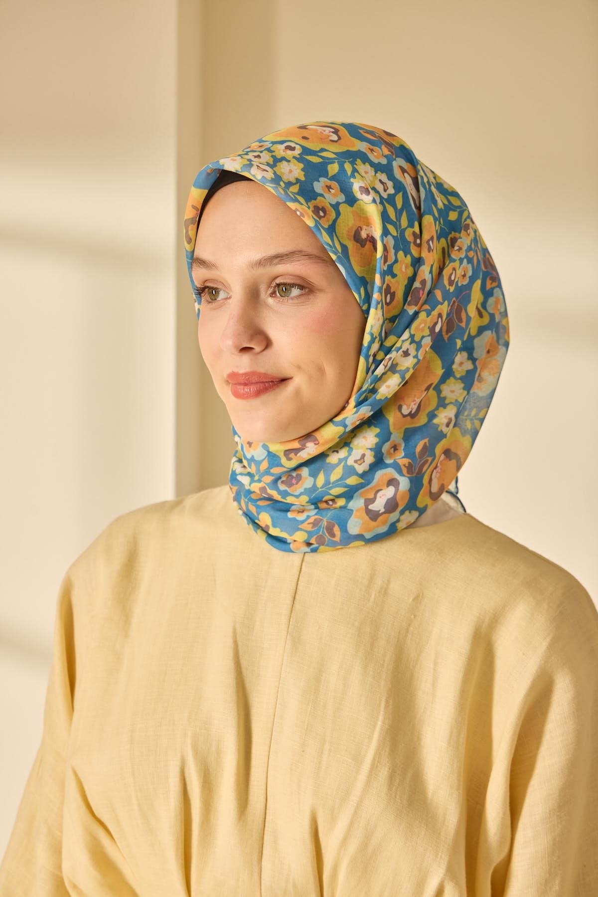 Silk Home Soft Eşarp 73090-26 - İthalesarponline.com