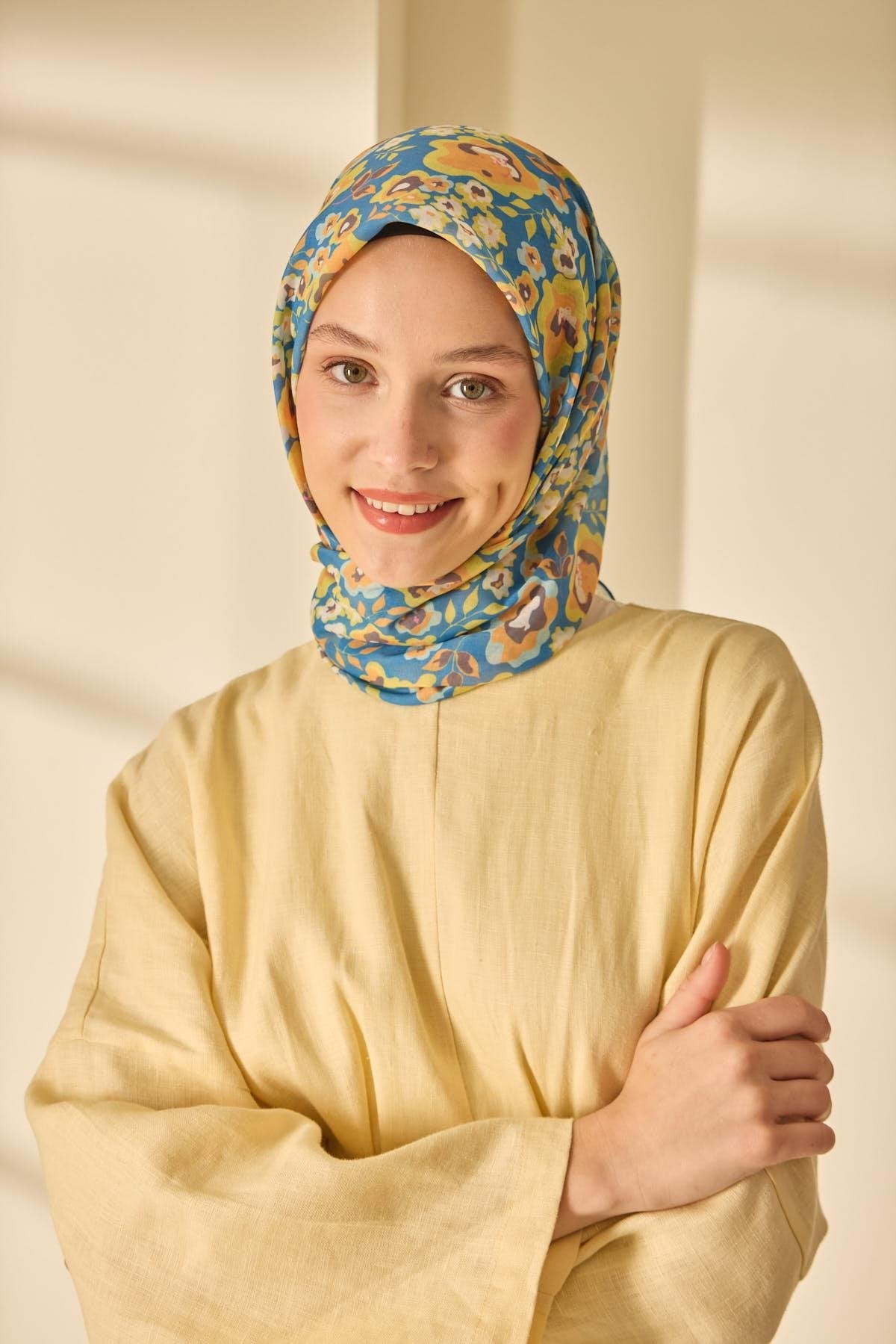 Silk Home Soft Eşarp 73090-26 - İthalesarponline.com