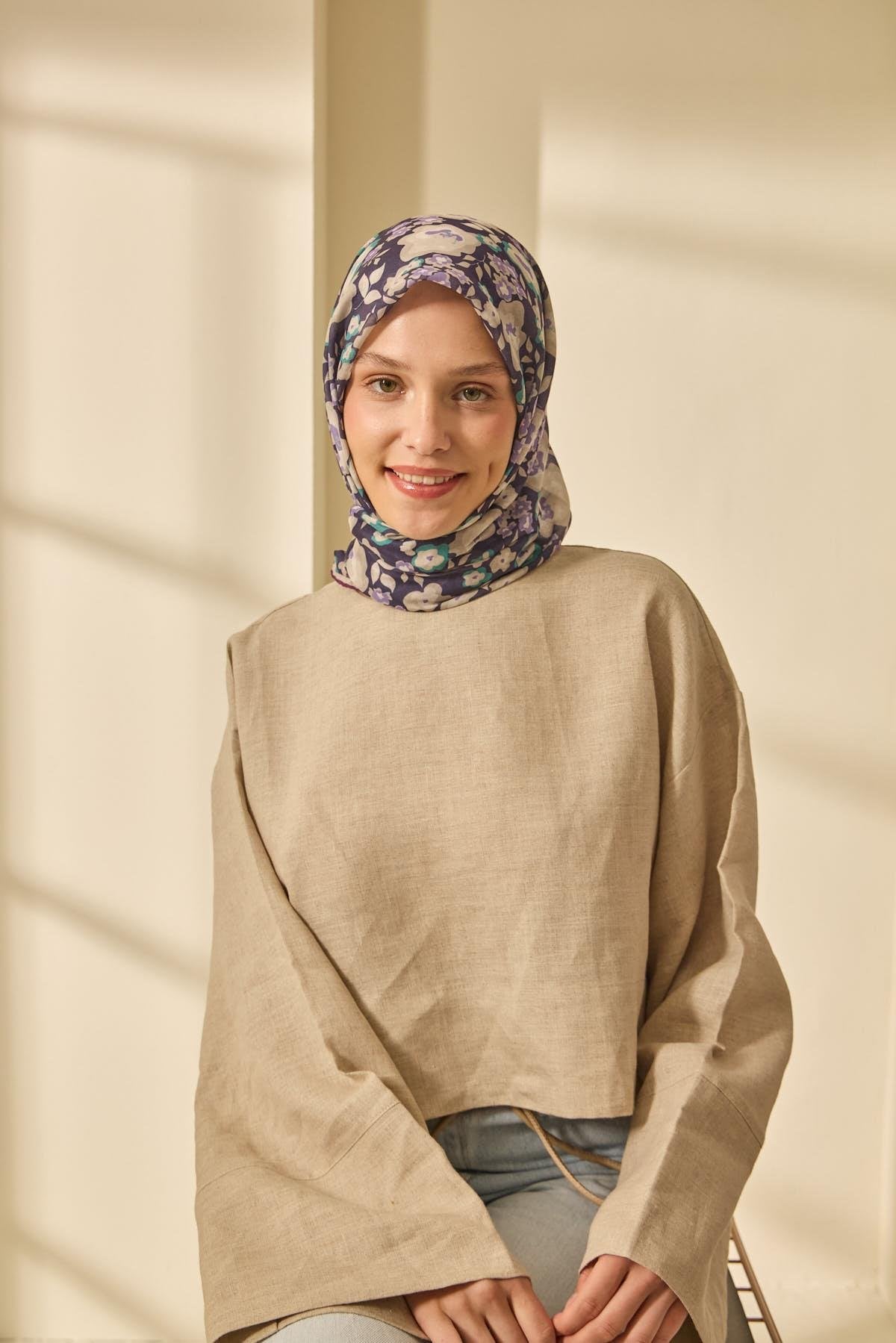 Silk Home Soft Eşarp 73090-28 - İthalesarponline.com